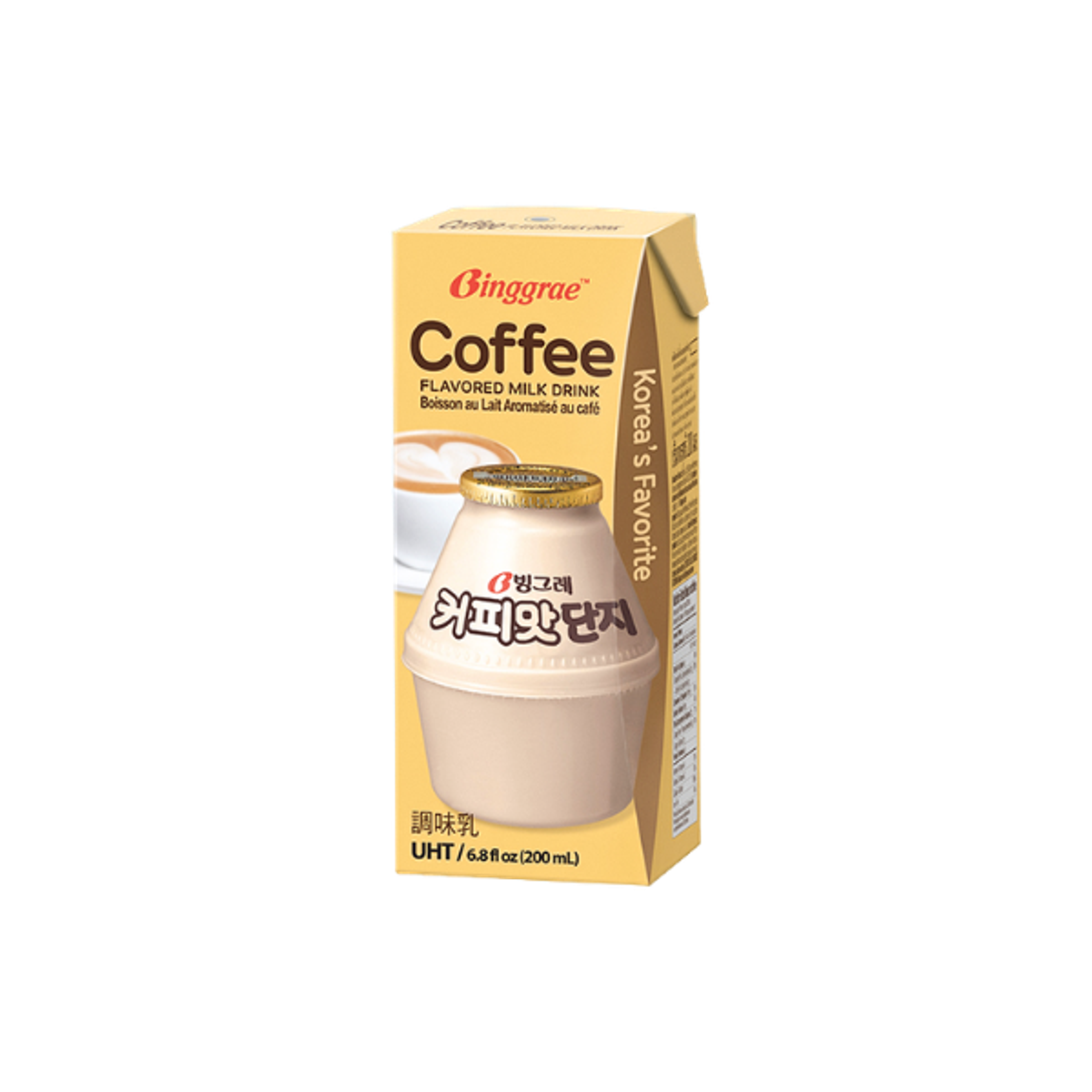 BINGGRAE Milk Coffee 200 ml | Koreanischer Milchkaffee