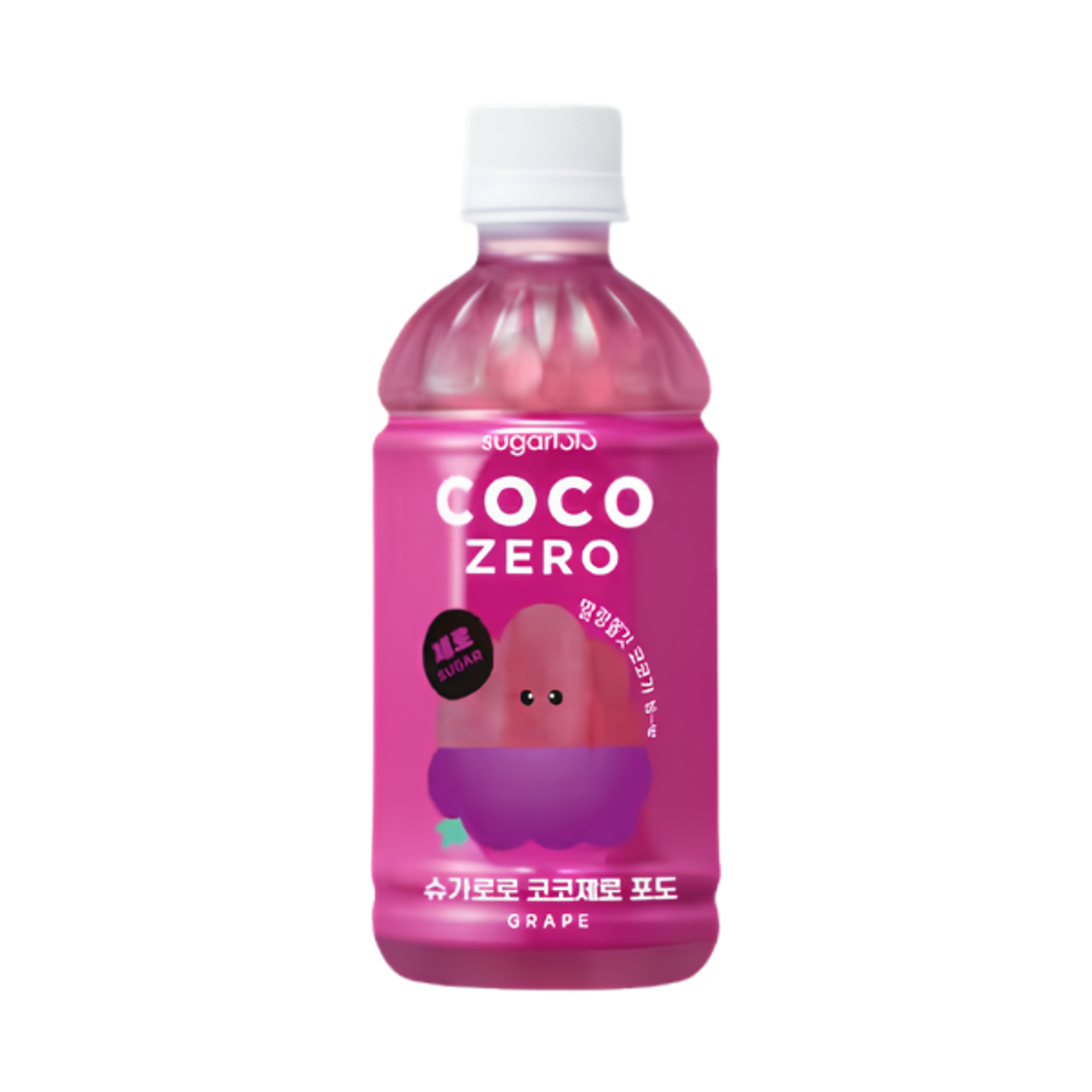 INTAKE Sugarlolo Coco Zero Drink Grape 340ml | Zuckerfreier Kokos-Jelly-Drink mit Traube