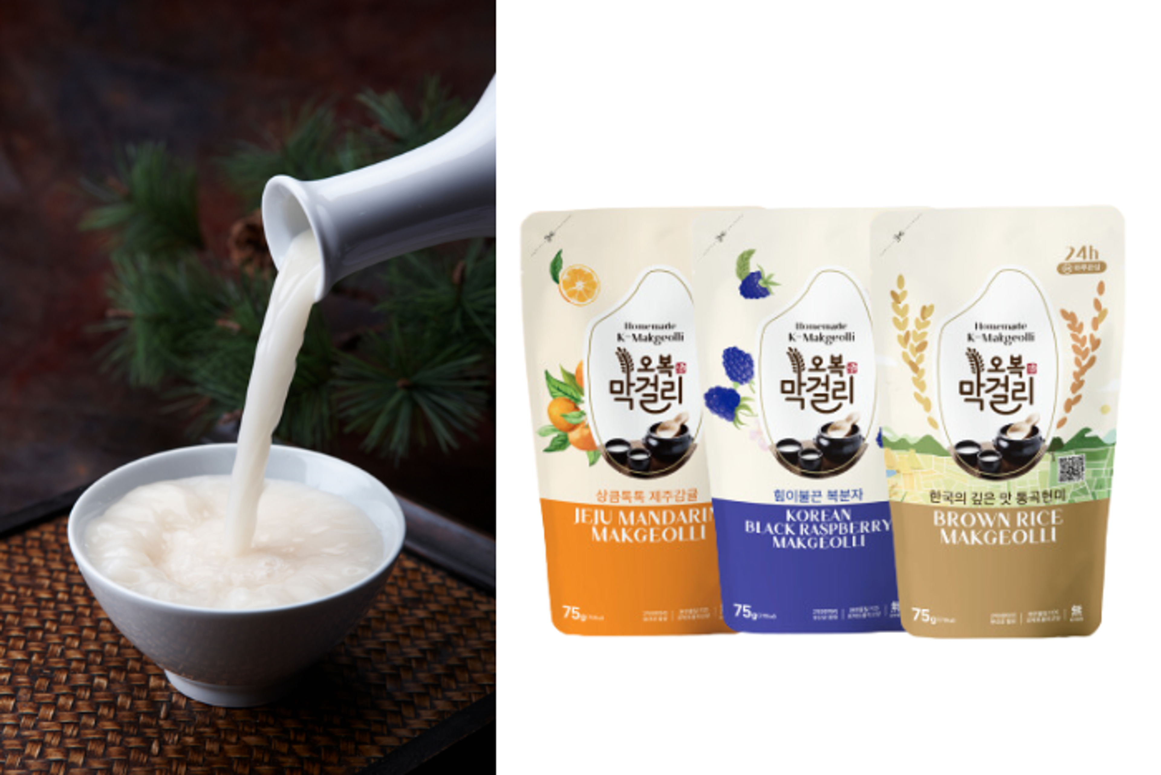 K-Makgeolli Kit Himbeer-Geschmack