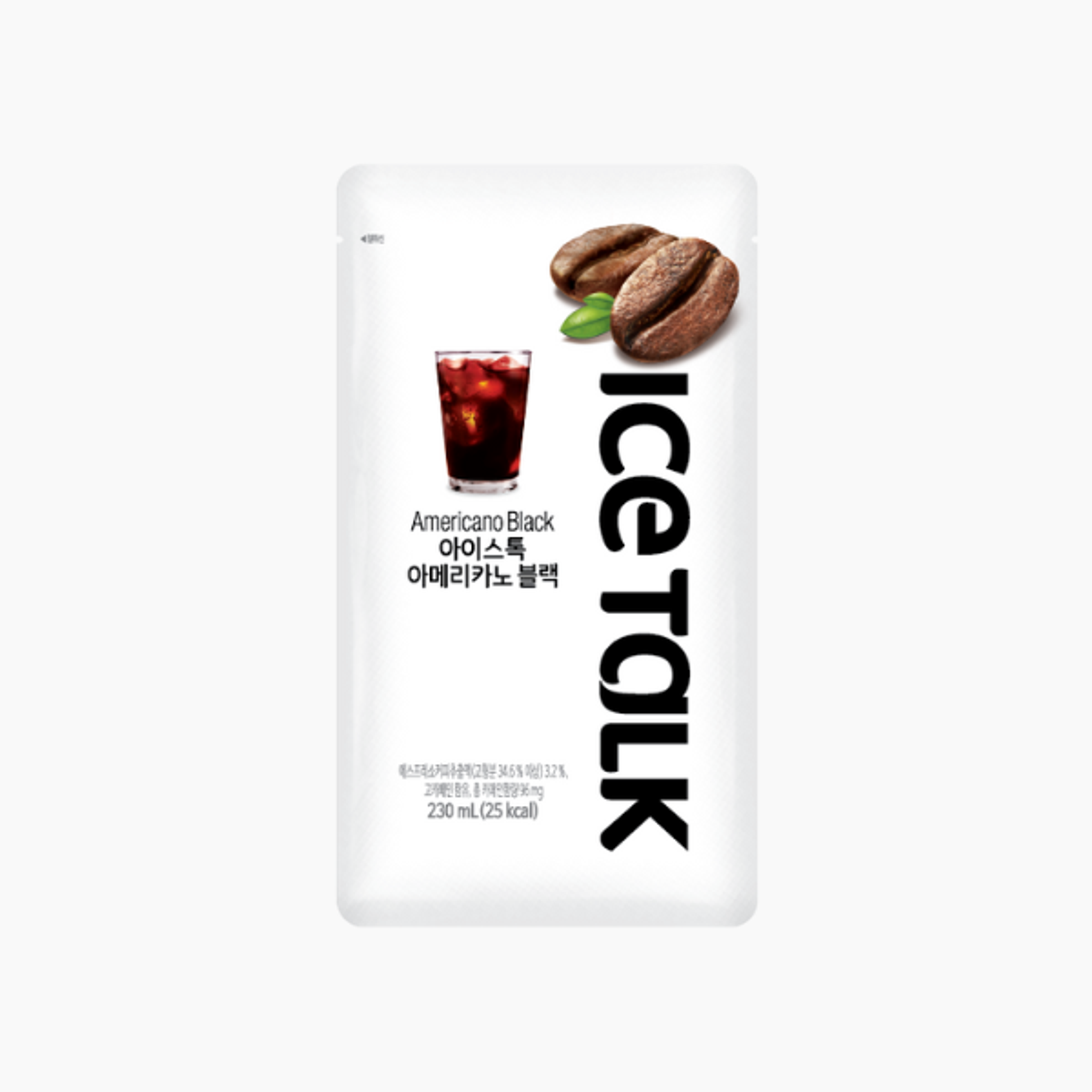 CE TALK Americano Black 230ml | Koreanischer Cold Brew Kaffee ohne Zucker