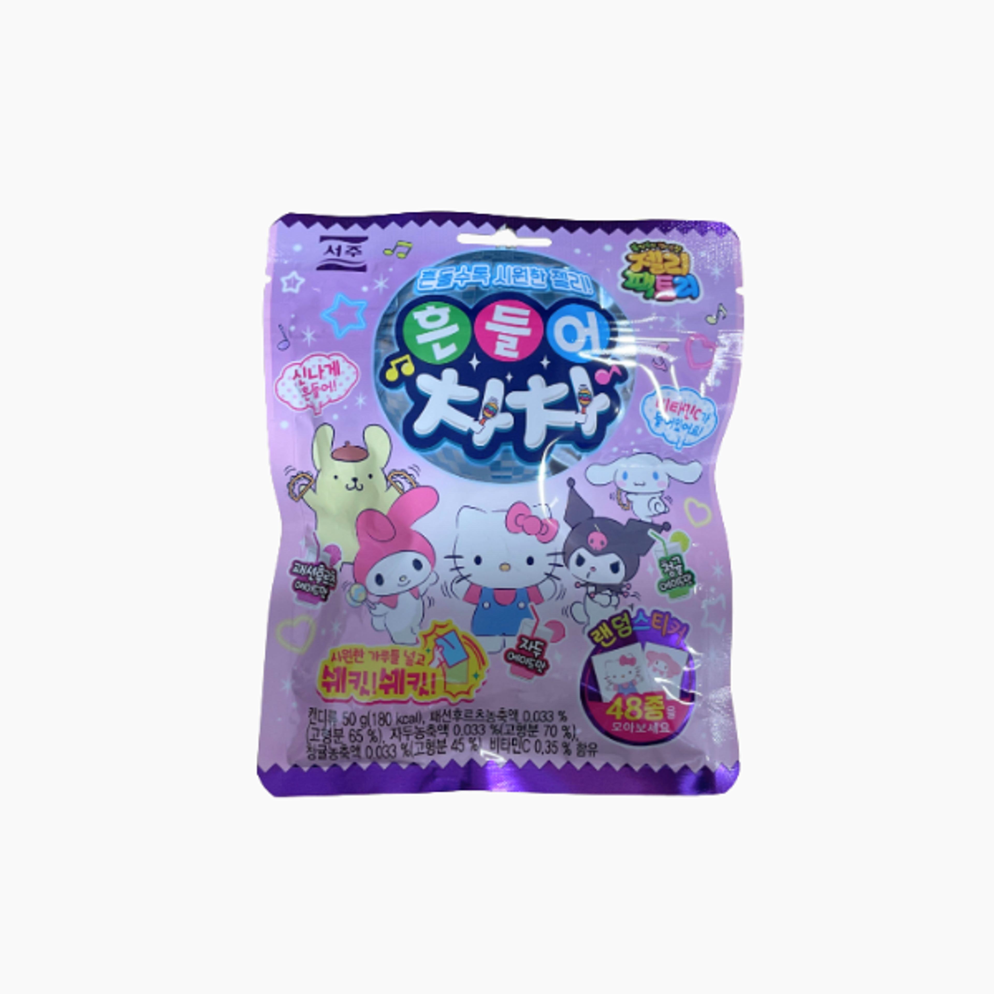 SOEJU Shaking ChaCha Candy Jelly 50g – Frucht Gelee mit Sticker