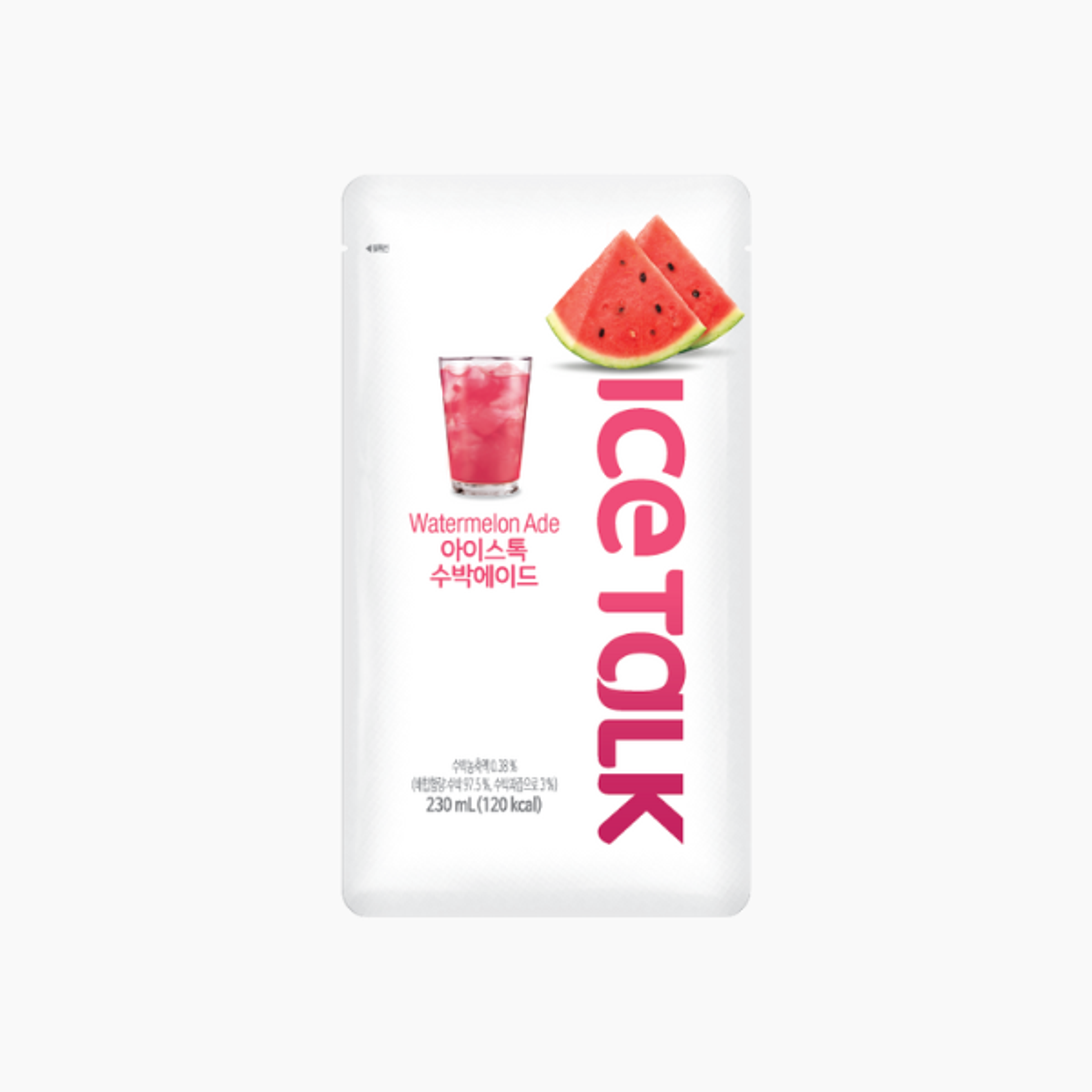 ICE TALK Watermelon Ade 230ml | Fruchtige Erfrischung mit Wassermelonengeschmack