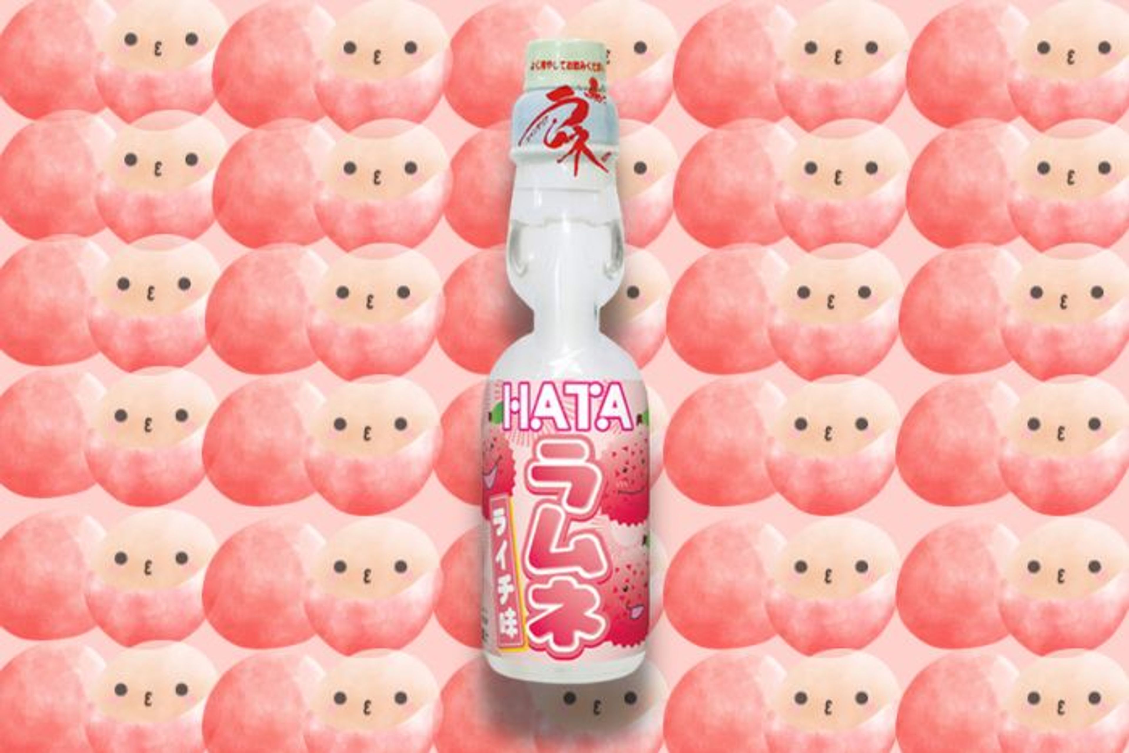 Hata Ramune Lychee-Geschmack - Exotischer Genuss