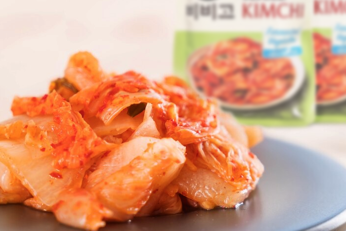 Veganer Kimchi-Genuss mit Bibigo