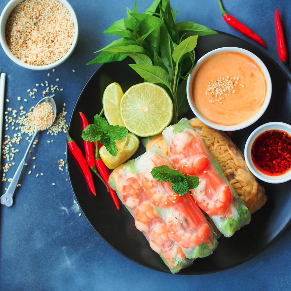 Vietnamesische Frühlingsrolle