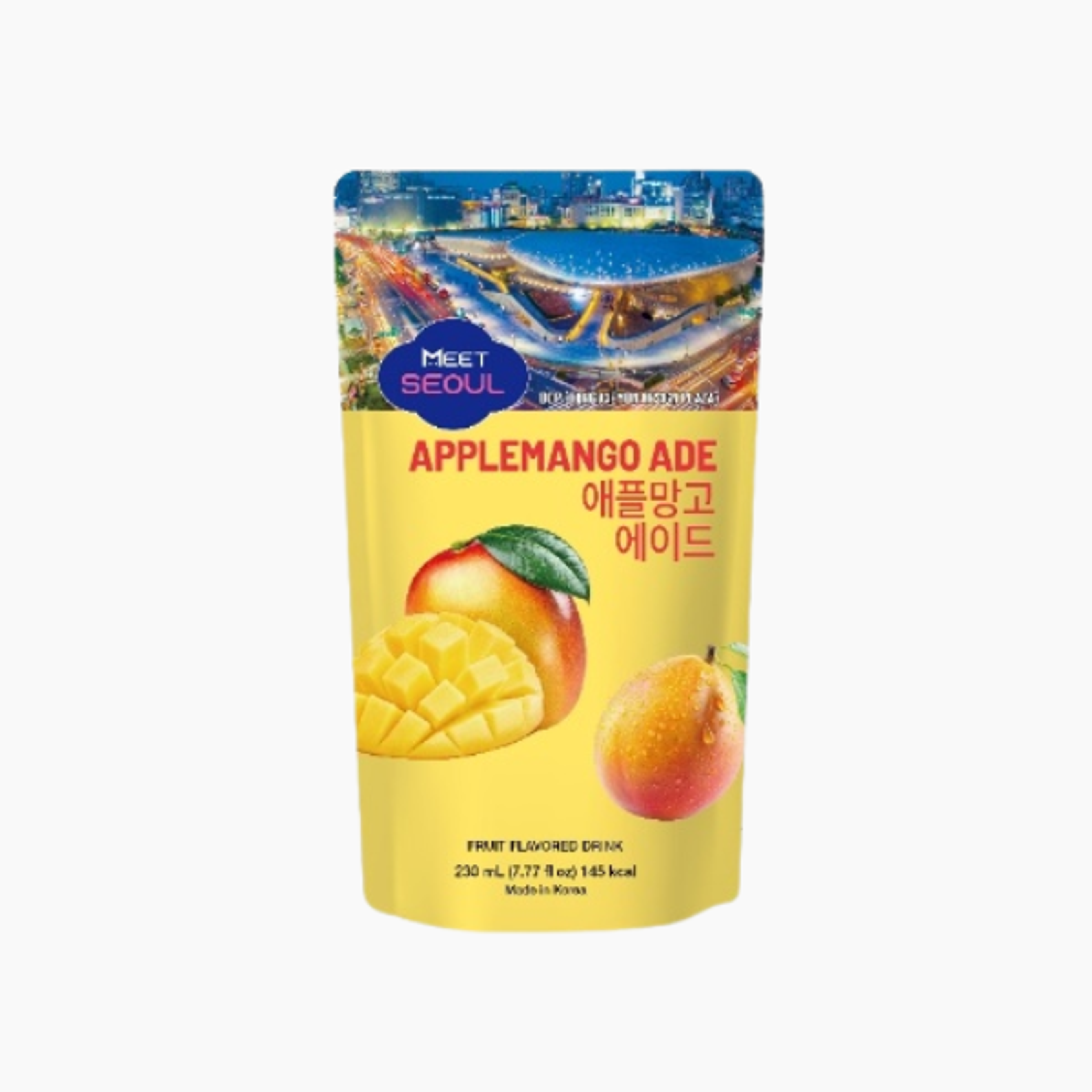 MEET SEOUL APPLE MANGO ADE 230ml | Apfel-Mango Erfrischungsgetränk mit exotischem Flair