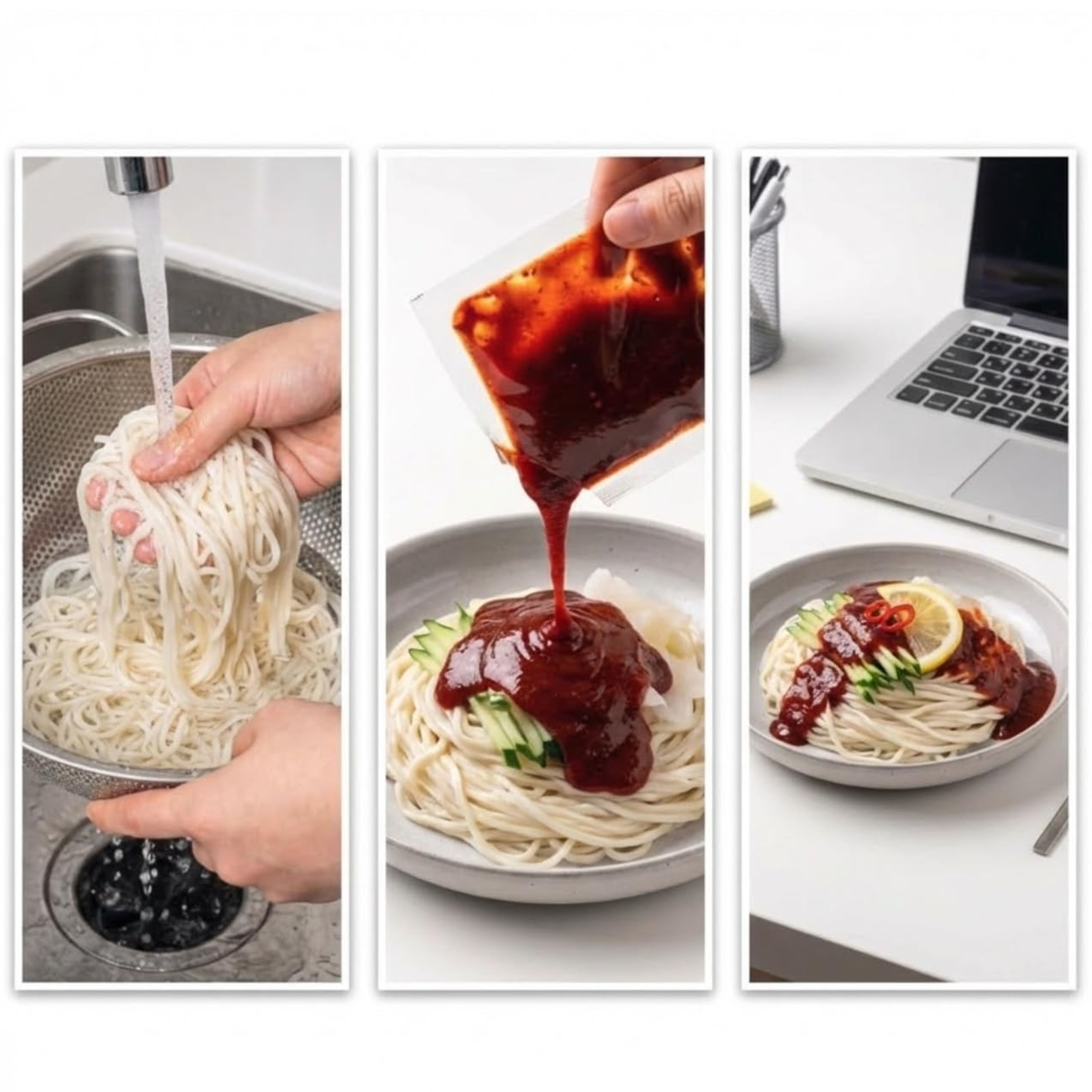 ECA Tofu Noodle with Spicy Sauce