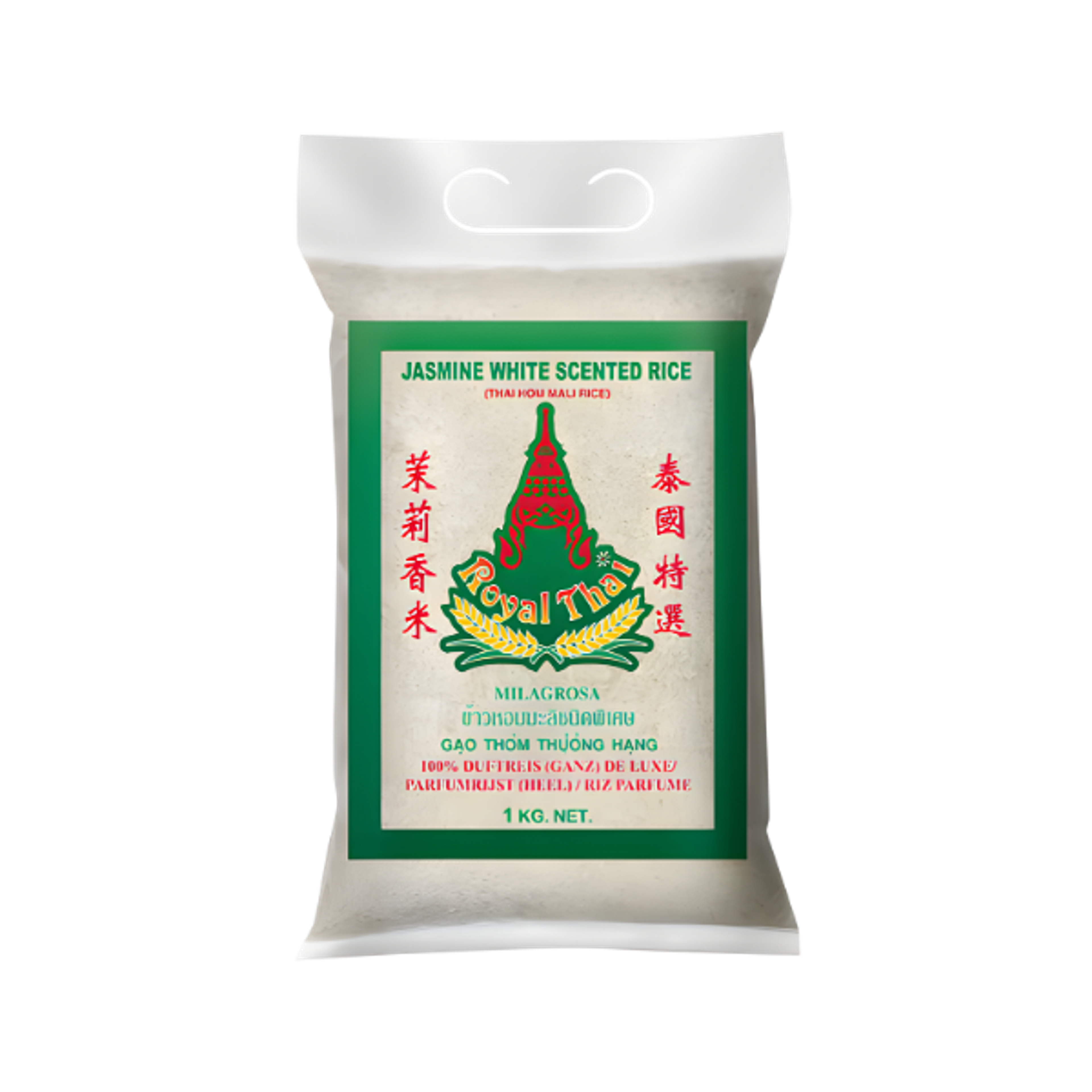 ROYAL THAI Jasminreis 1kg – Duftender Thai Hom Mali Reis