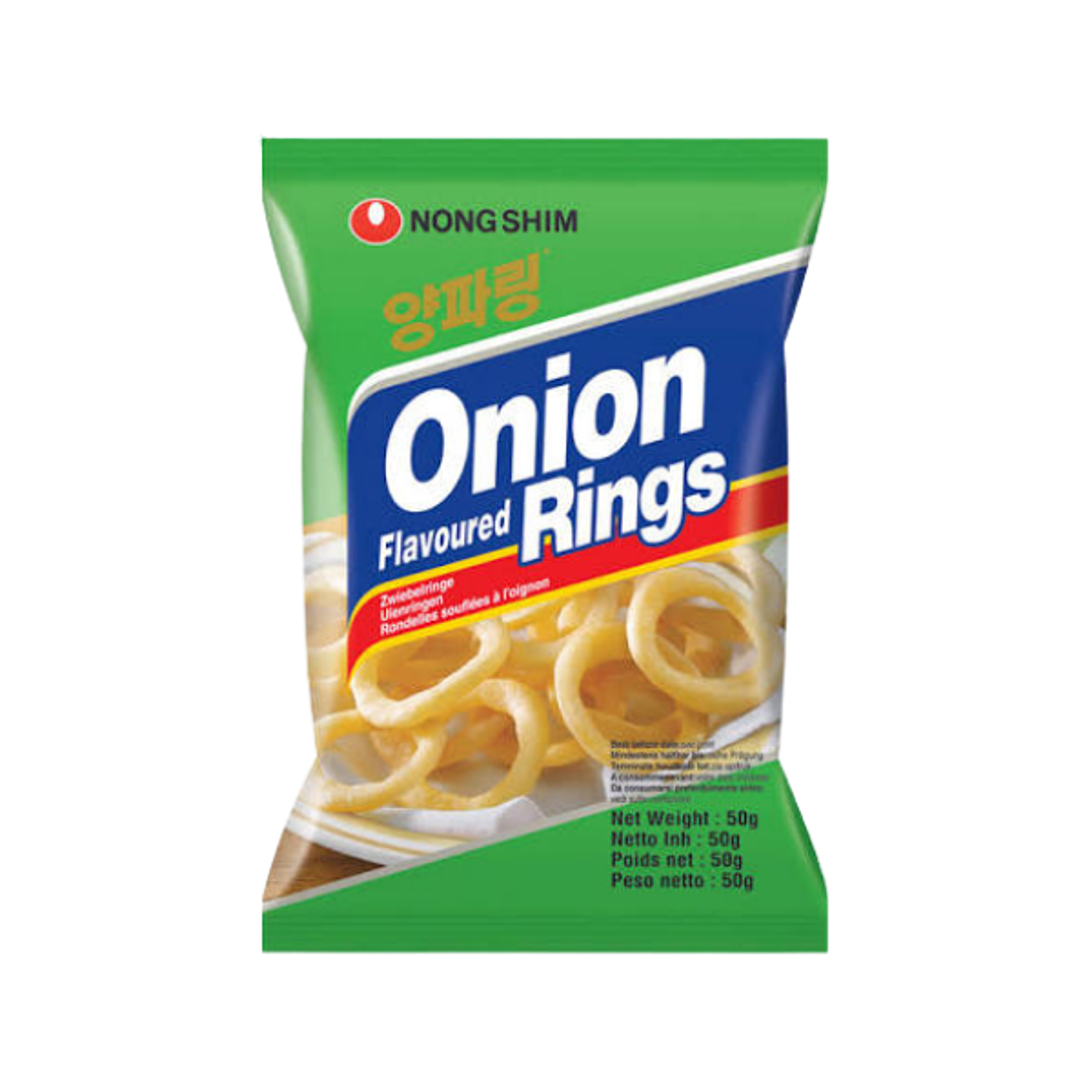 NONGSHIM Onion Rings: Knusprige Zwiebelringe, herzhafter Snack
