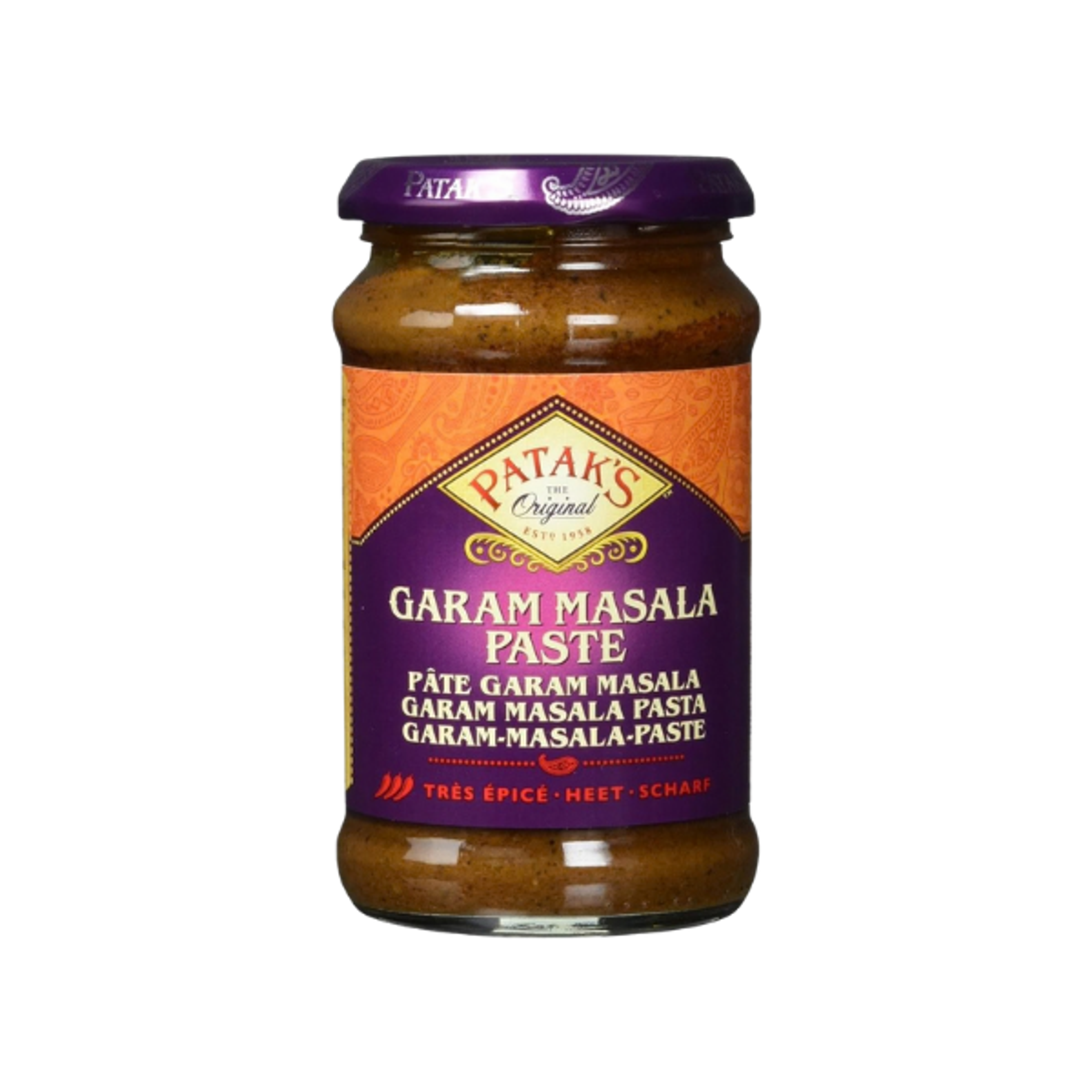 PATAK'S Garam Masala Paste 283g | Indische Gewürzpaste für Curry & Tandoori