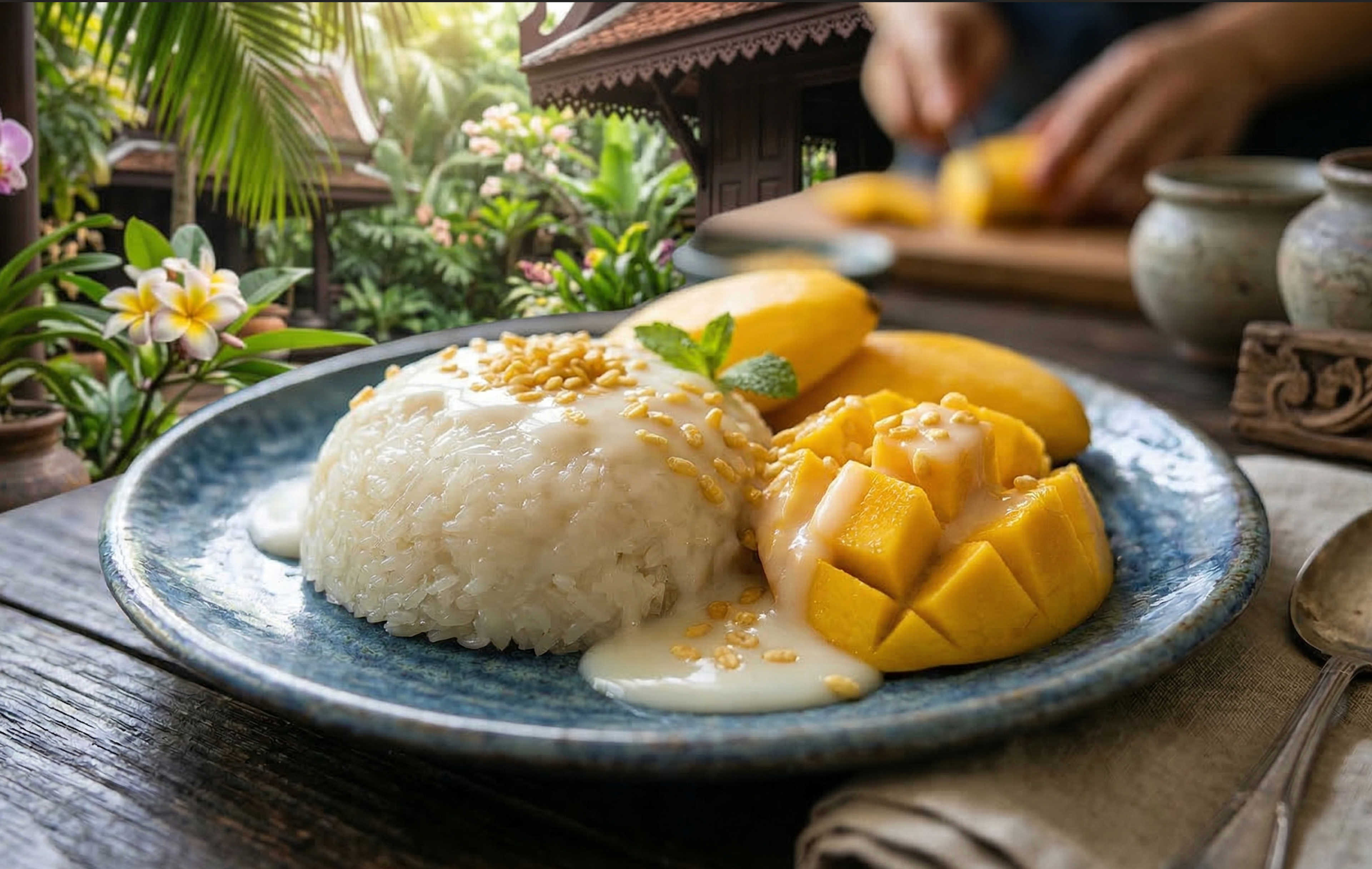 Die goldene Seele Thailands: Alles über Mango Sticky Rice