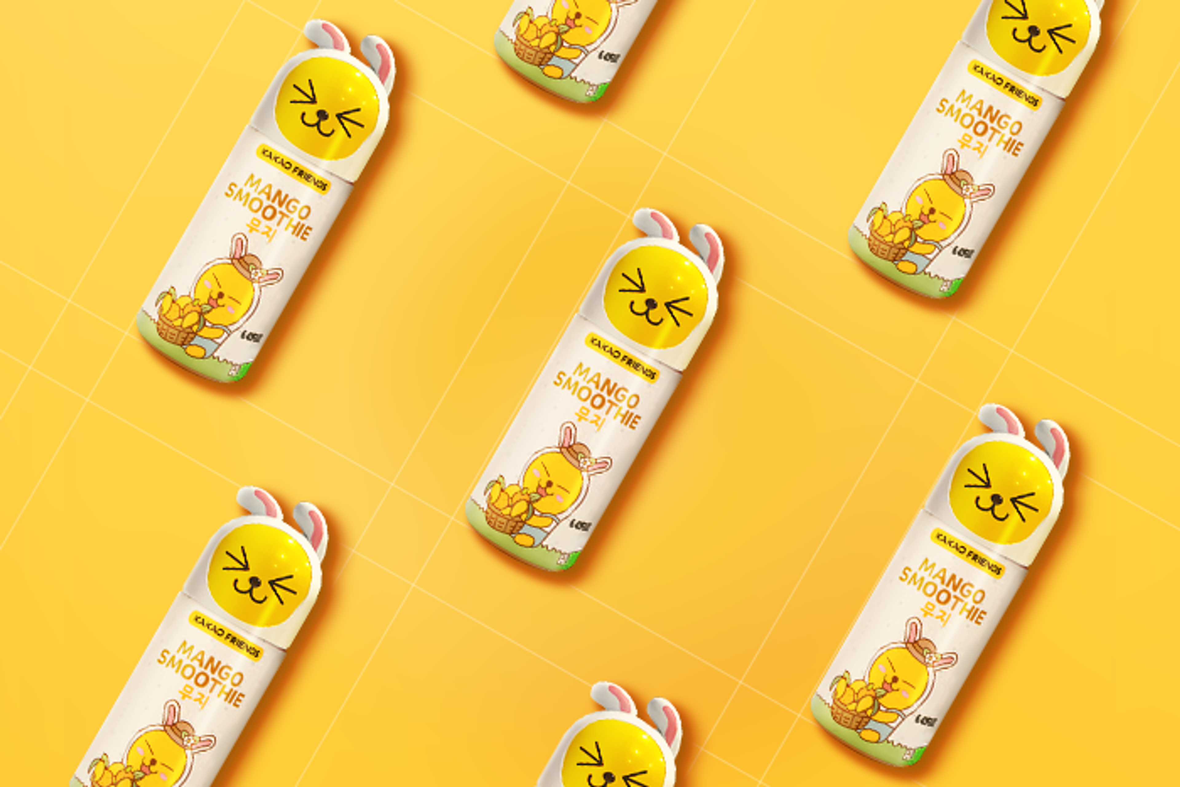 Youus Kakao Friends Mango-Smoothie 190ml - Gesunder Snack zum Mitnehmen