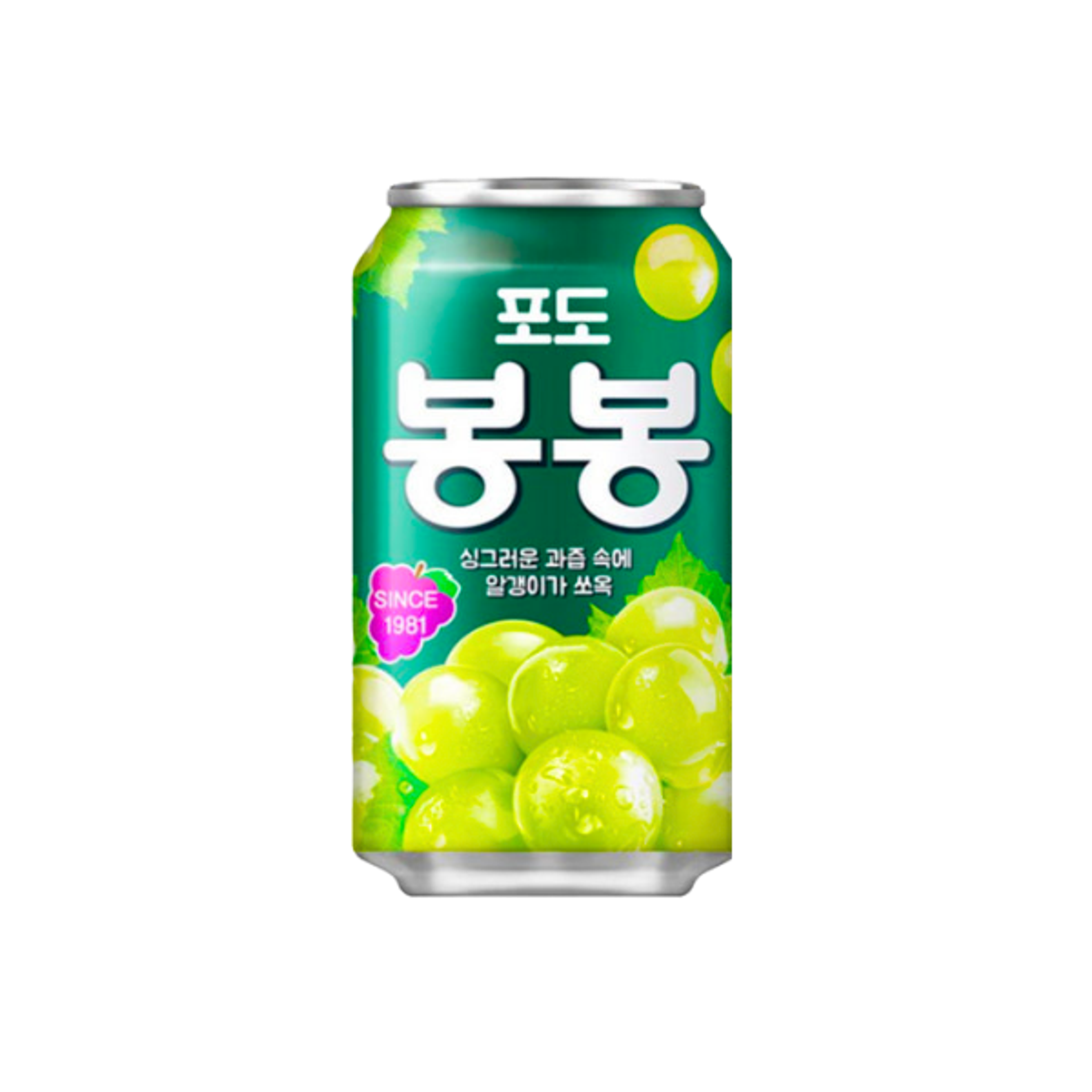 HAITAI Grape Bong Bong 340ml | Korean Grape Drink with Pulp