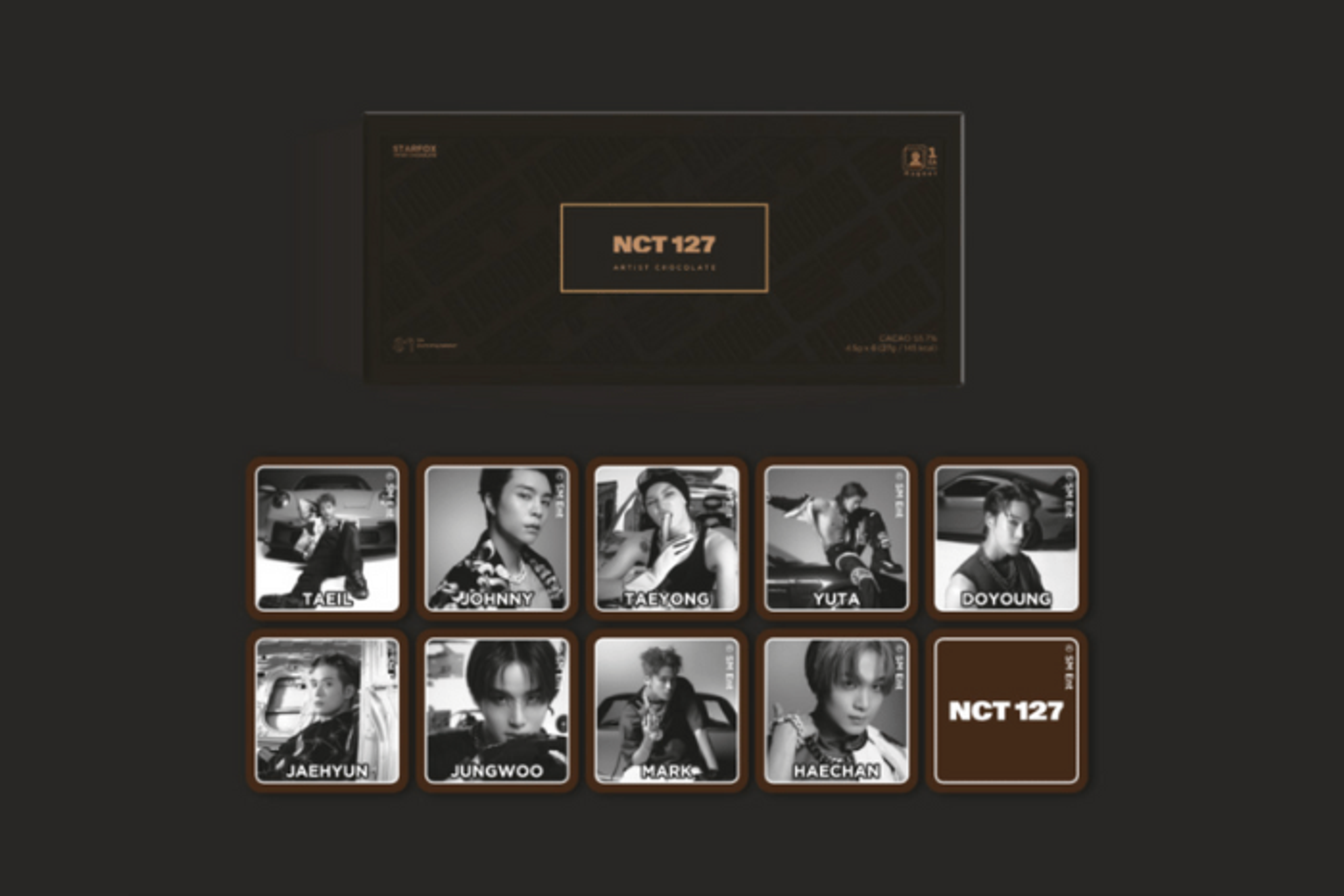 NCT 127 Artist Chocolate + Magnet