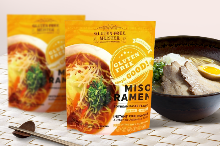 Master Japanese Miso Ramen Gluten Free 122g – Perfect choice for ramen lovers