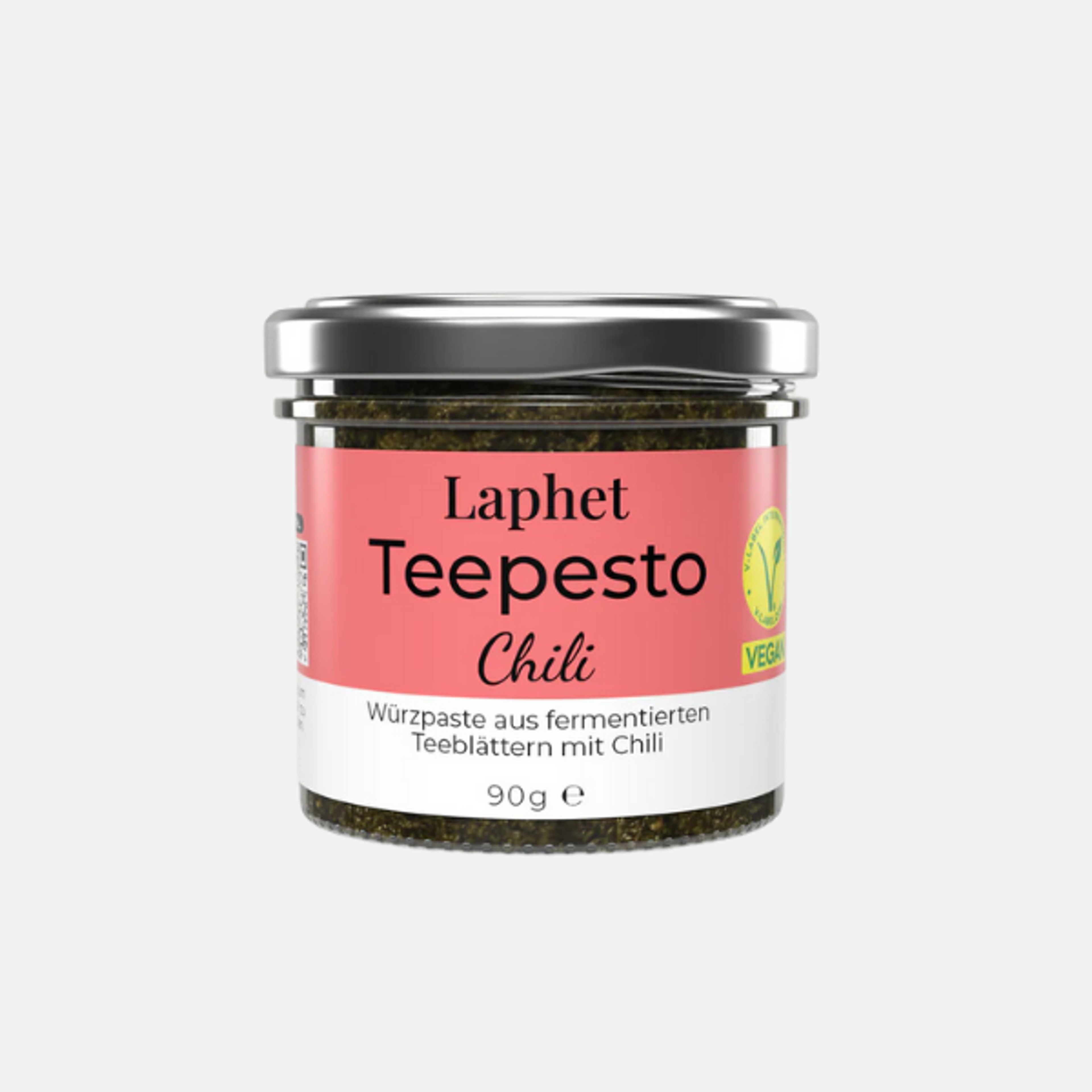 LAPHET Teepesto Chili 90g – Würzige Würzpaste aus fermentierten Teeblättern mit scharfem Kick