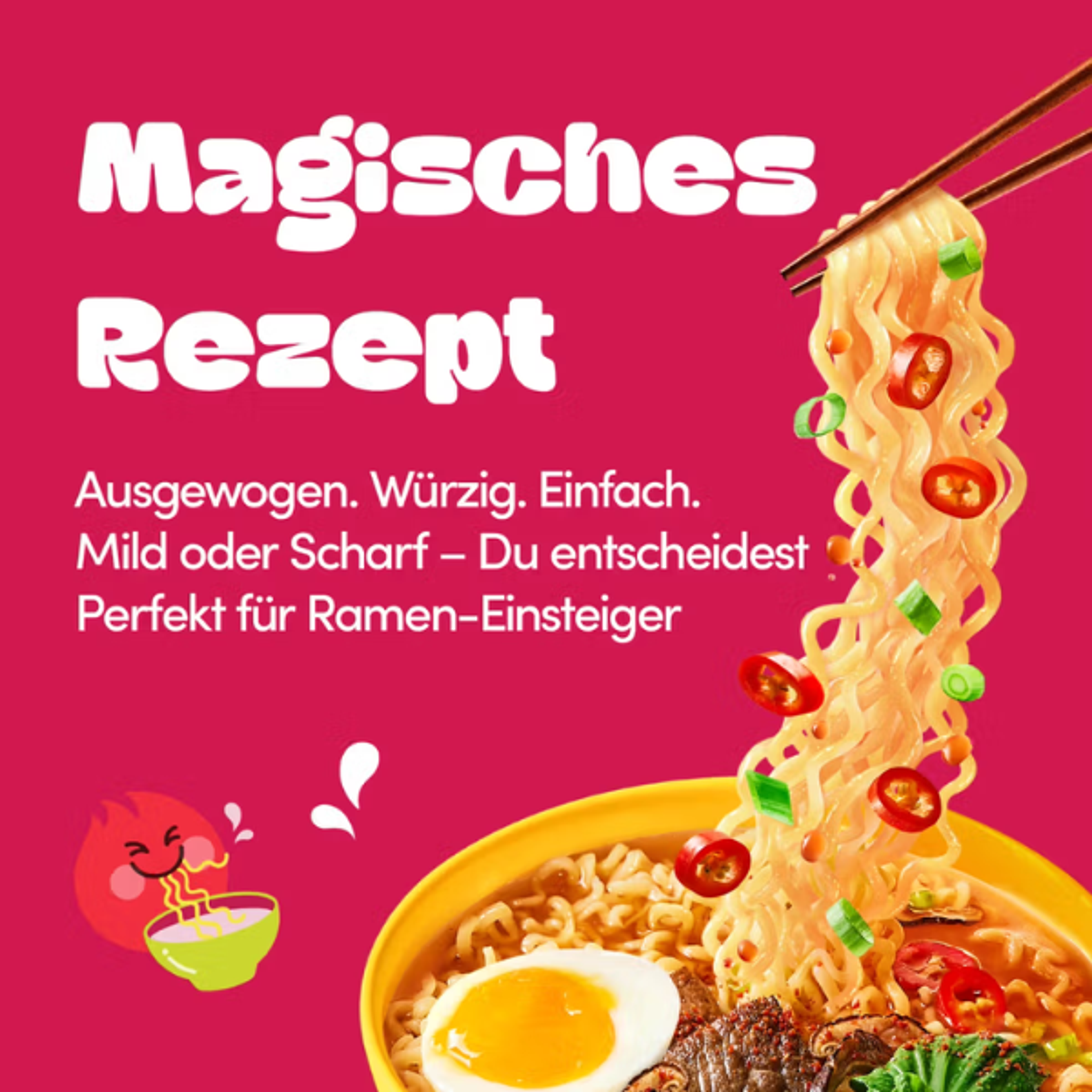OTTOGI Jin Ramen Spicy Big Bowl 110g | Vegane scharfe koreanische Ramen-Nudeln im großen Becher