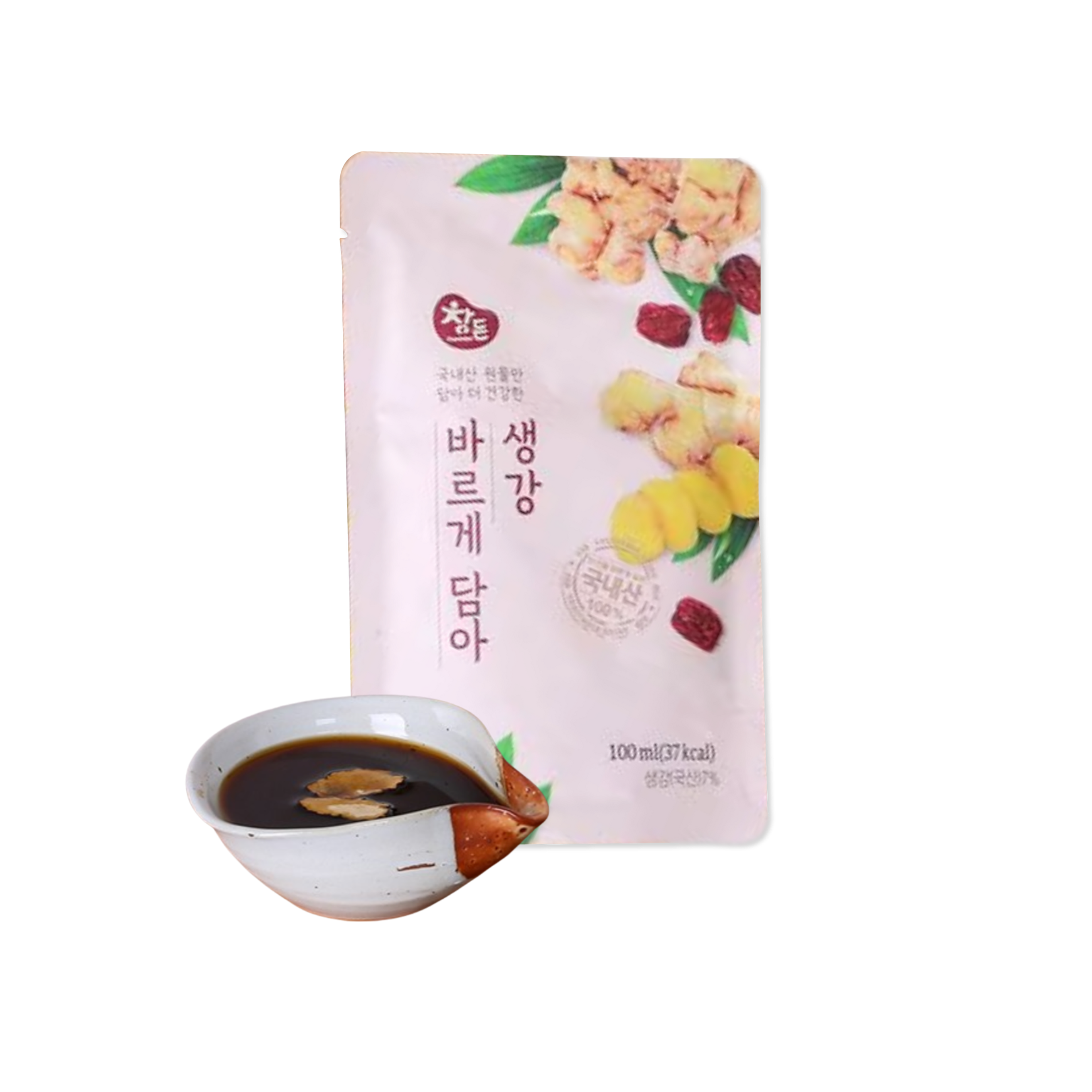 CHARMDEN Jujube Ingwer Tee 100ml – Wärmender Dattel-Ingwer-Tee