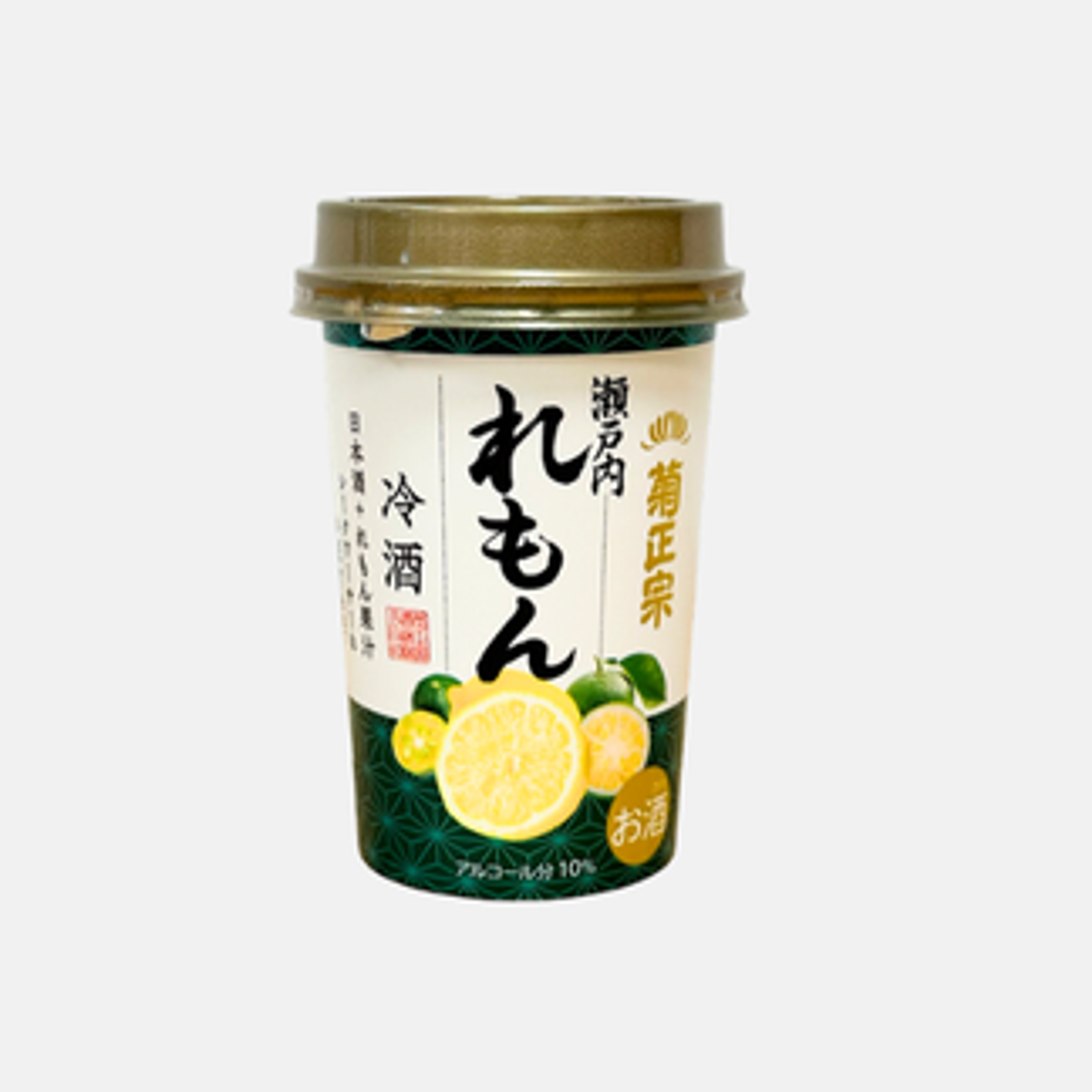 KIKUMASAMUNE Lemon Sake (Rice Wine) 10% 180ml - Refreshing Lemon Sake