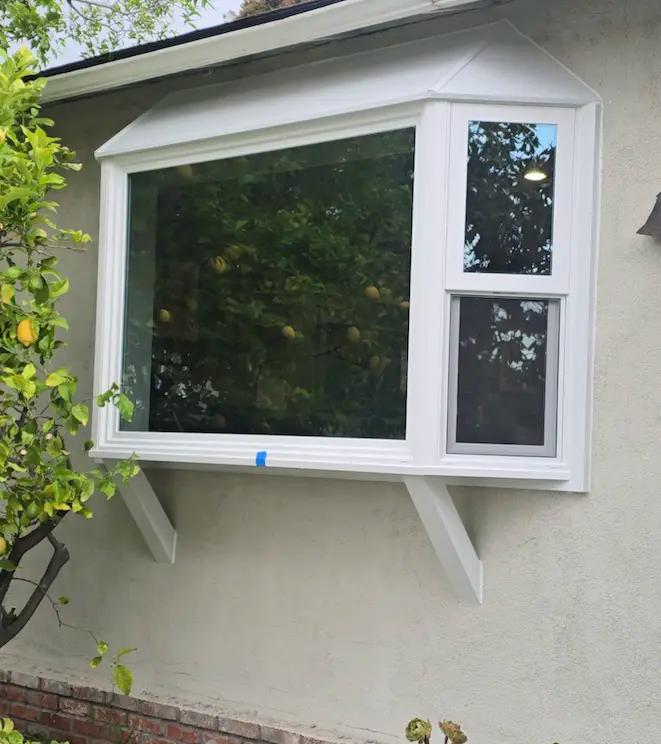 Bay window installation