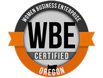 Oregon Certified Women Business Enterprise (WBE) Image