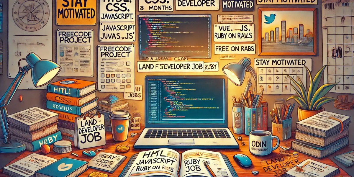 A laptop displaying code, symbolizing the journey to becoming a fullstack developer