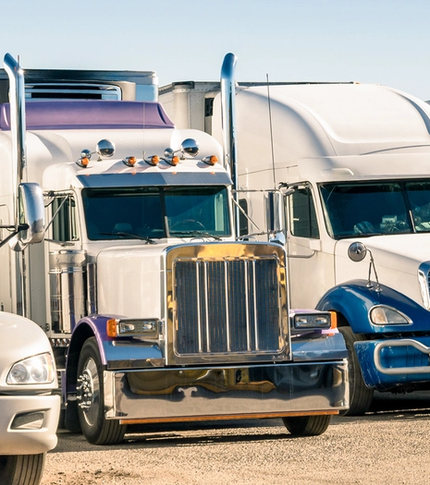 Fleet of commercial vehicles