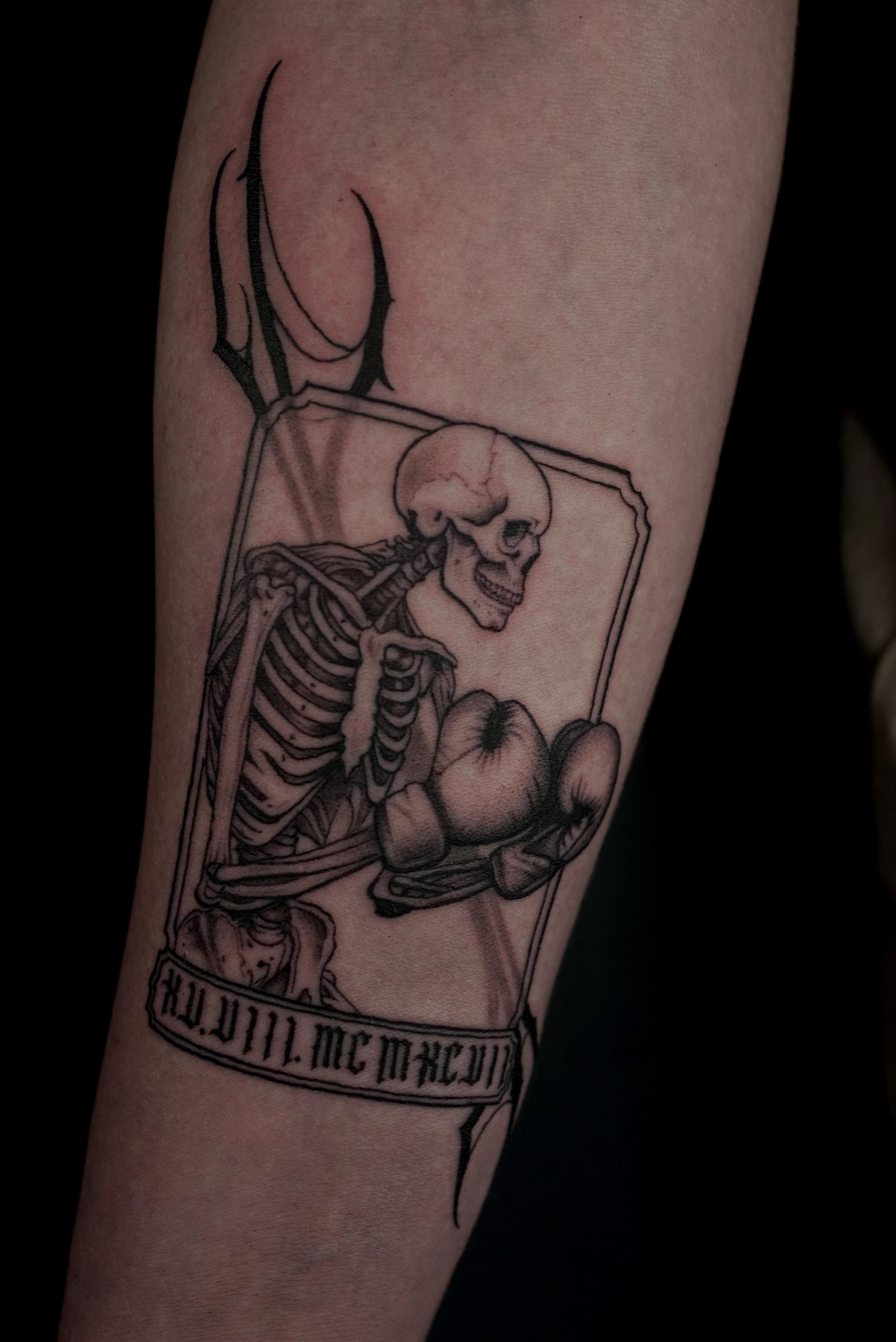 Black / Dark Work tattoo by EMILIA K INK