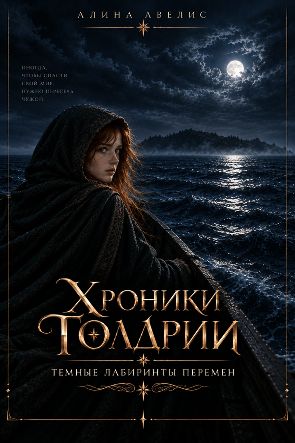 Обложка книги «Хроники Голдрии. Темные лабиринты перемен.»