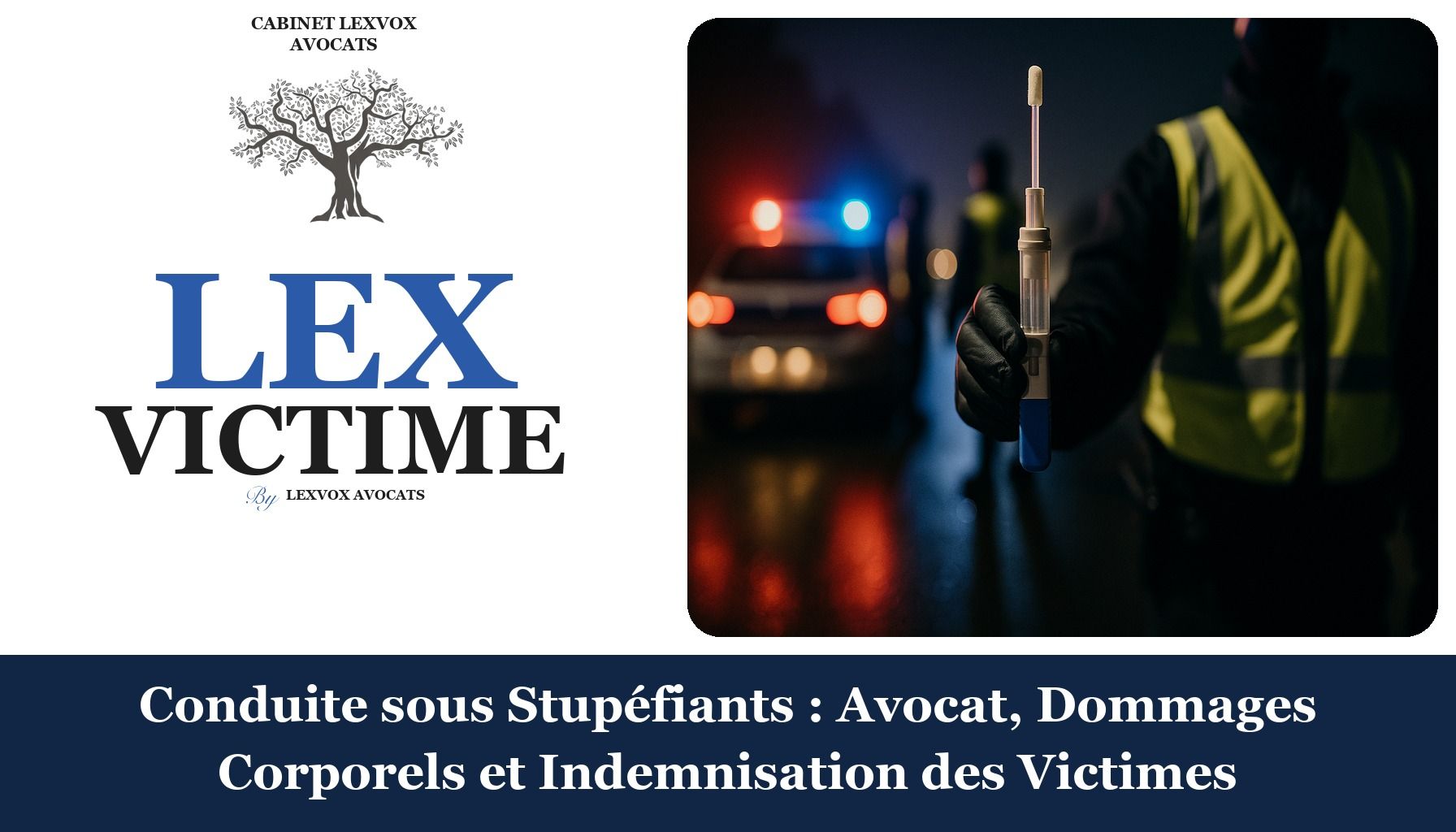 Conduite sous Stupéfiants : Avocat, Dommages Corporels et Indemnisation des Victimes