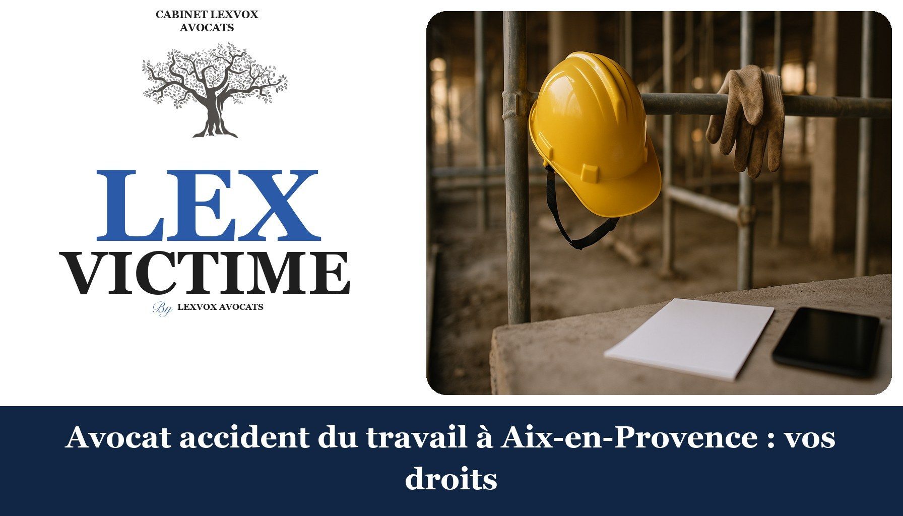 Avocat accident du travail à Aix-en-Provence : vos droits