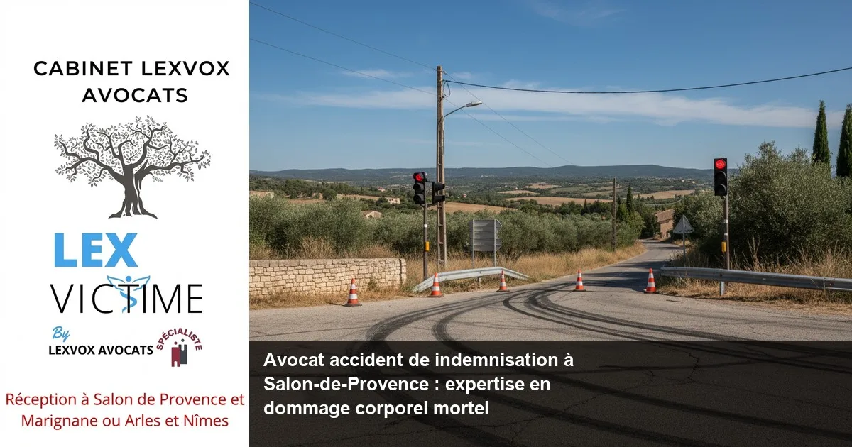 Indemnisation après un accident mortel de la route à Salon-de-Provence : décès après un accident de la route, dommage corporel et les droits des proches des victimes de dommages corporels