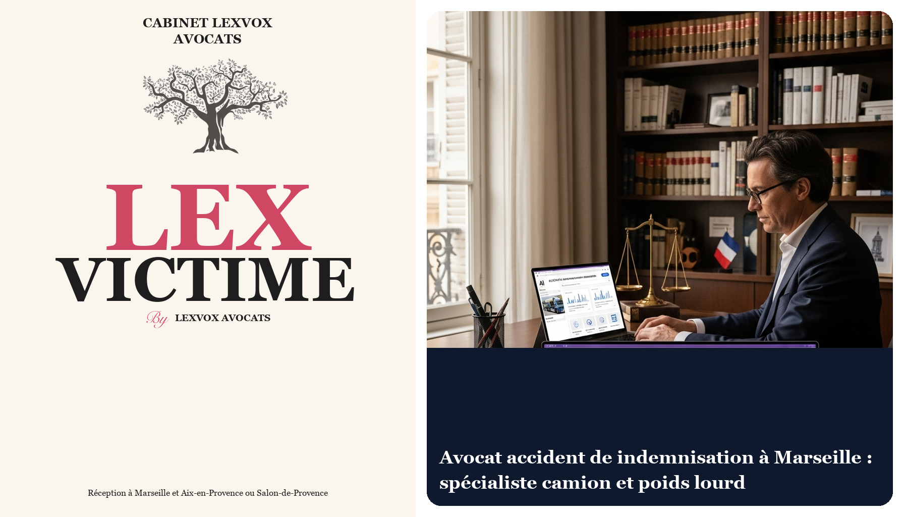 Avocat accident de indemnisation à Marseille : spécialiste camion et poids lourd