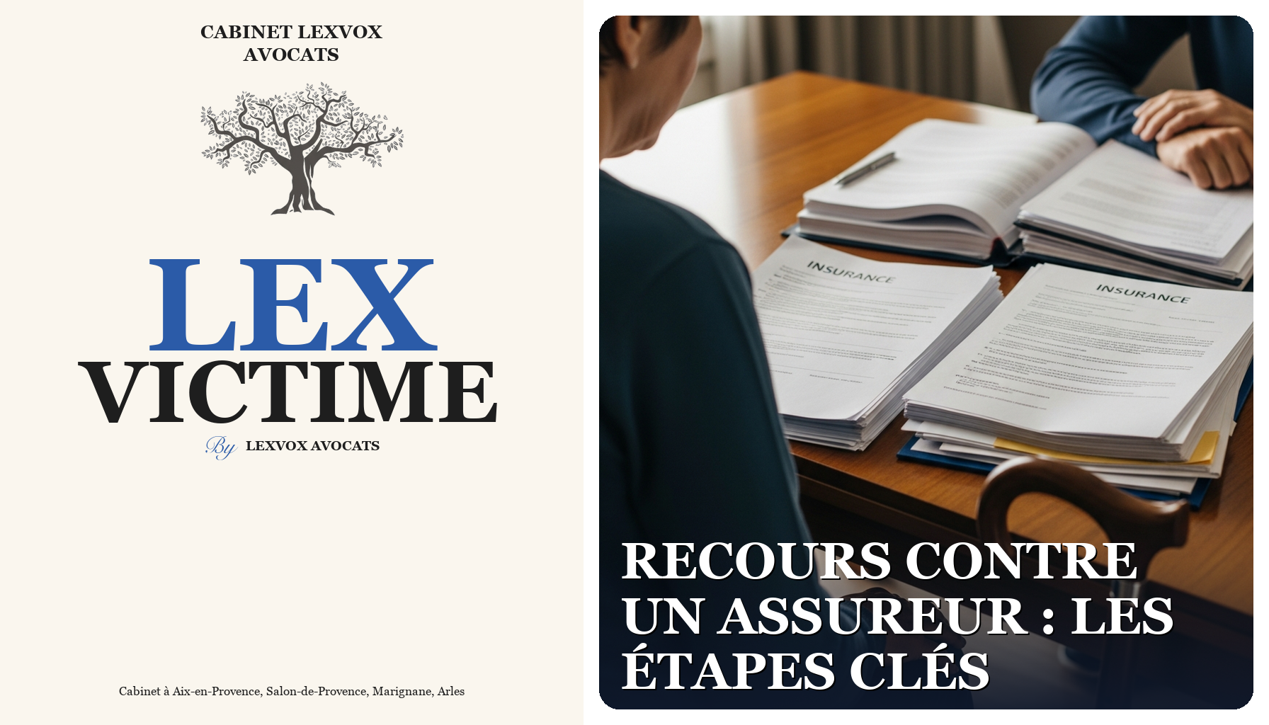 Recours contre un assureur : les étapes clés