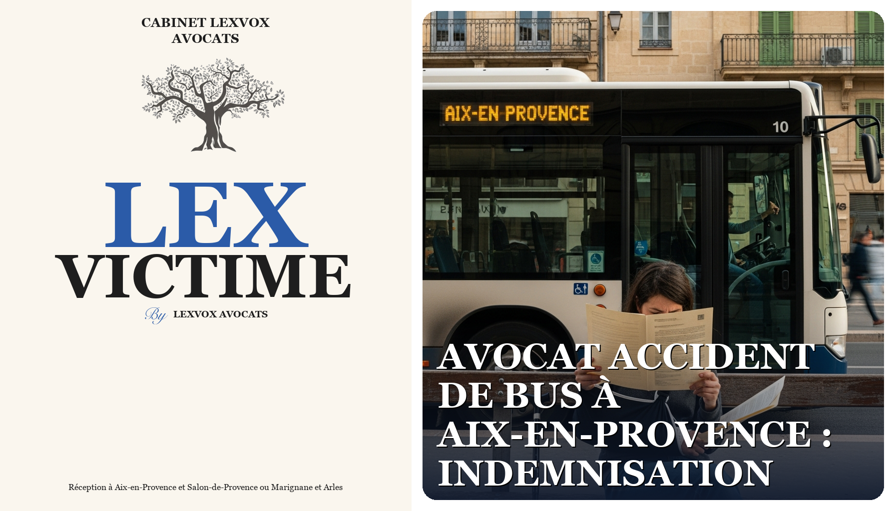 Avocat accident de bus à Aix-en-Provence : indemnisation