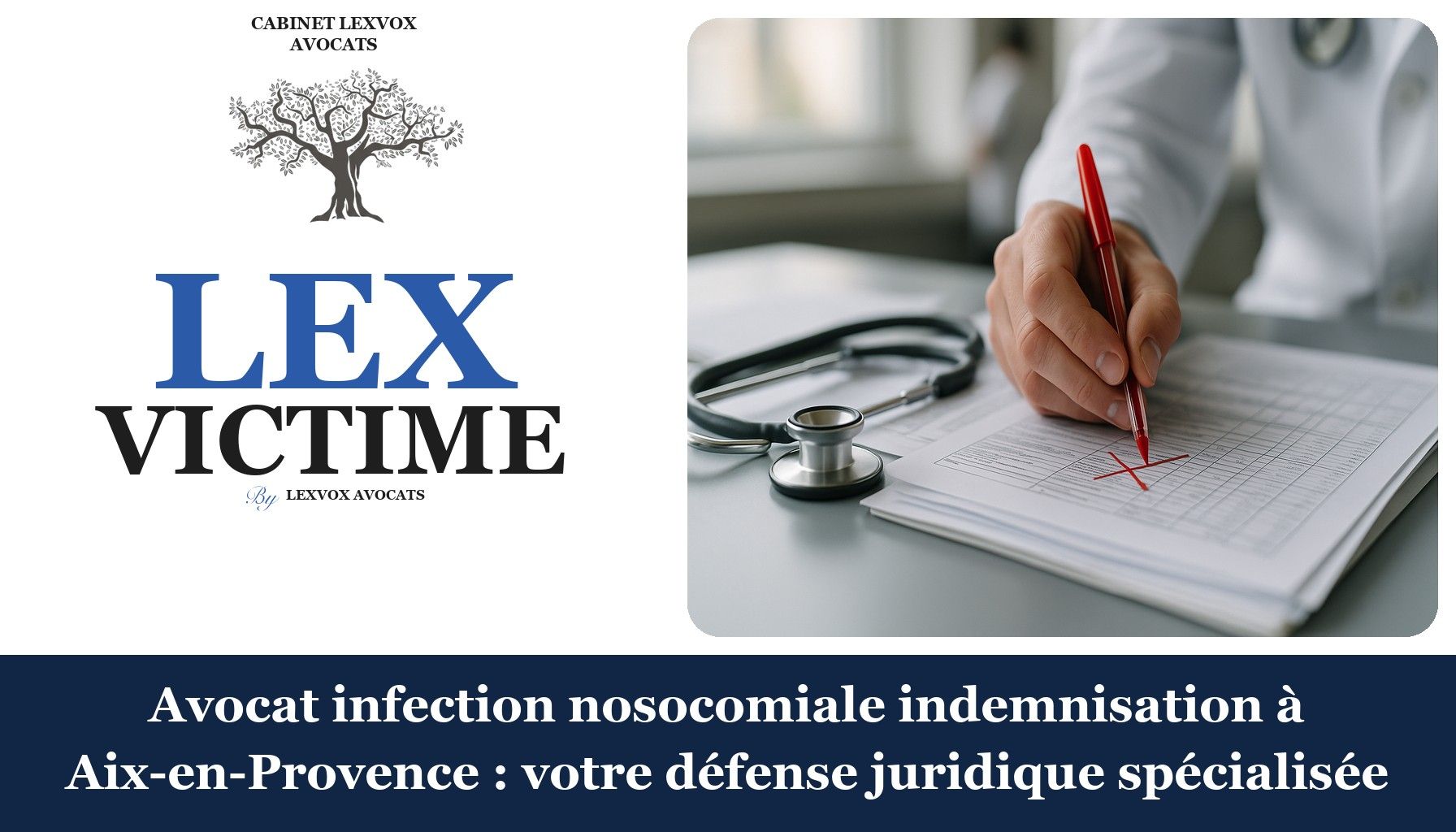 Avocat infection nosocomiale indemnisation à Aix-en-Provence : votre défense juridique spécialisée