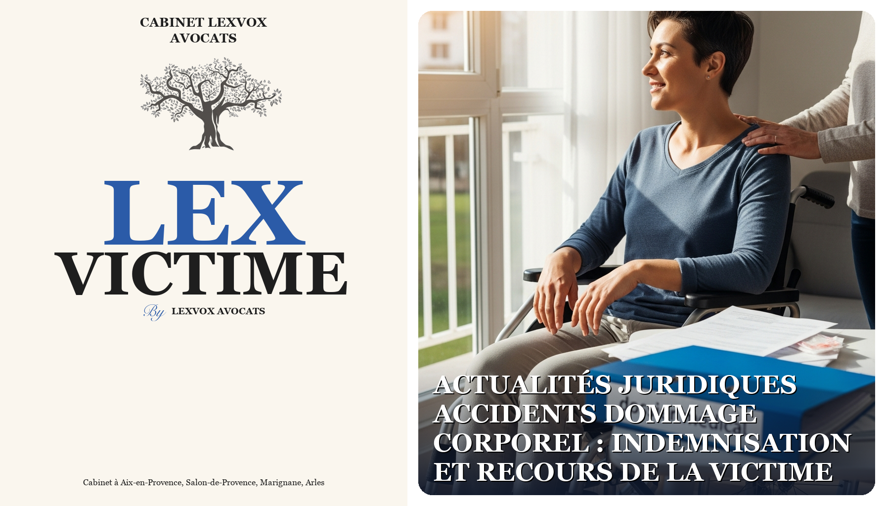 Actualités juridiques accidents dommage corporel : indemnisation et recours de la victime