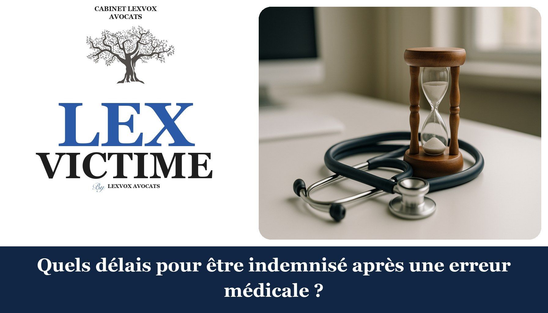 Quels délais pour être indemnisé après une erreur médicale ?