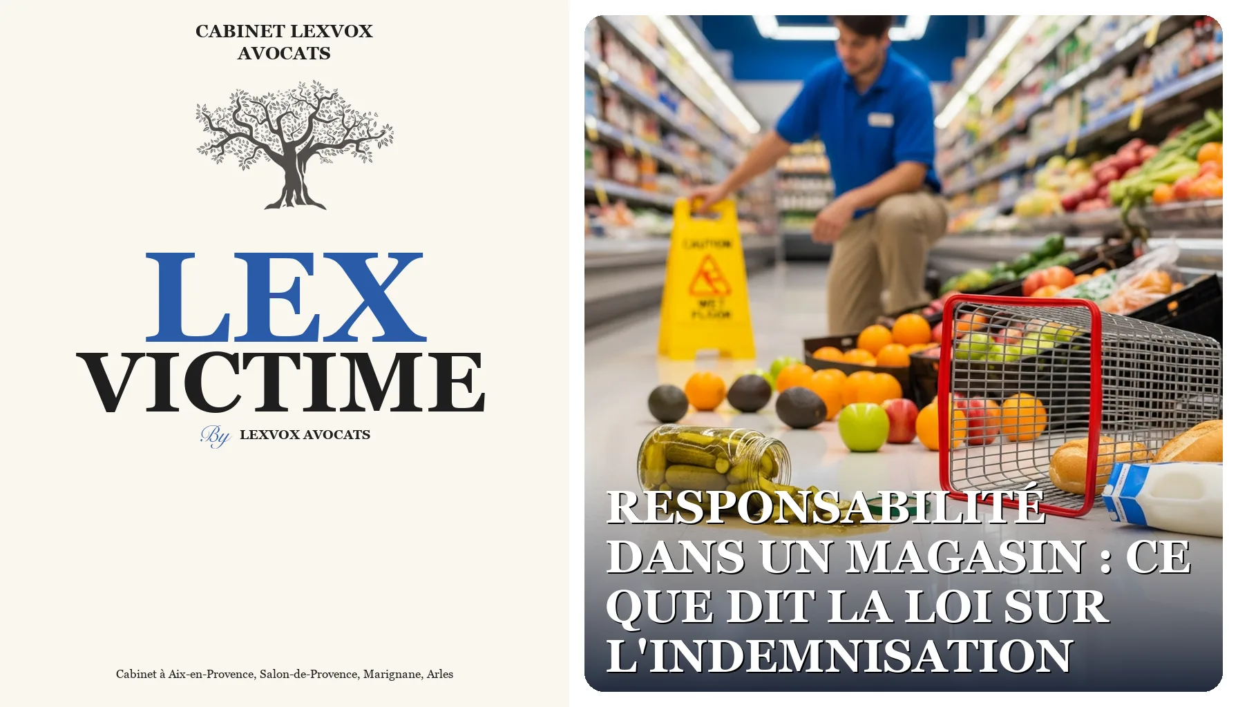 Responsabilité dans un magasin : ce que dit la loi sur l'indemnisation