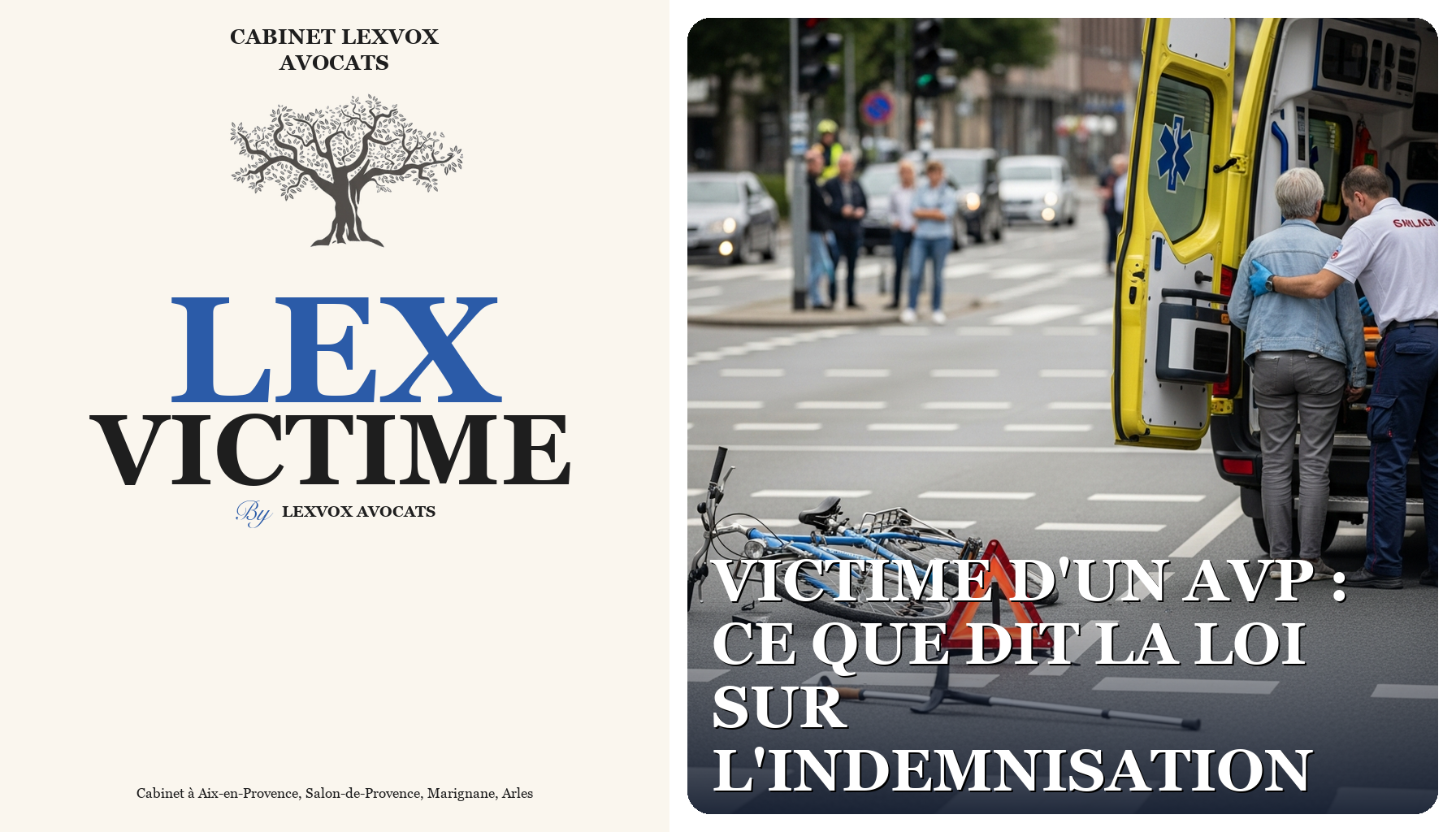 Victime d'un avp : ce que dit la loi sur l'indemnisation