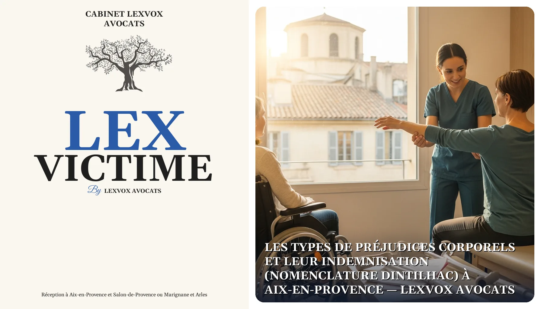 Les types de préjudices corporels et leur indemnisation (nomenclature dintilhac) à Aix-en-Provence — LEXVOX AVOCATS