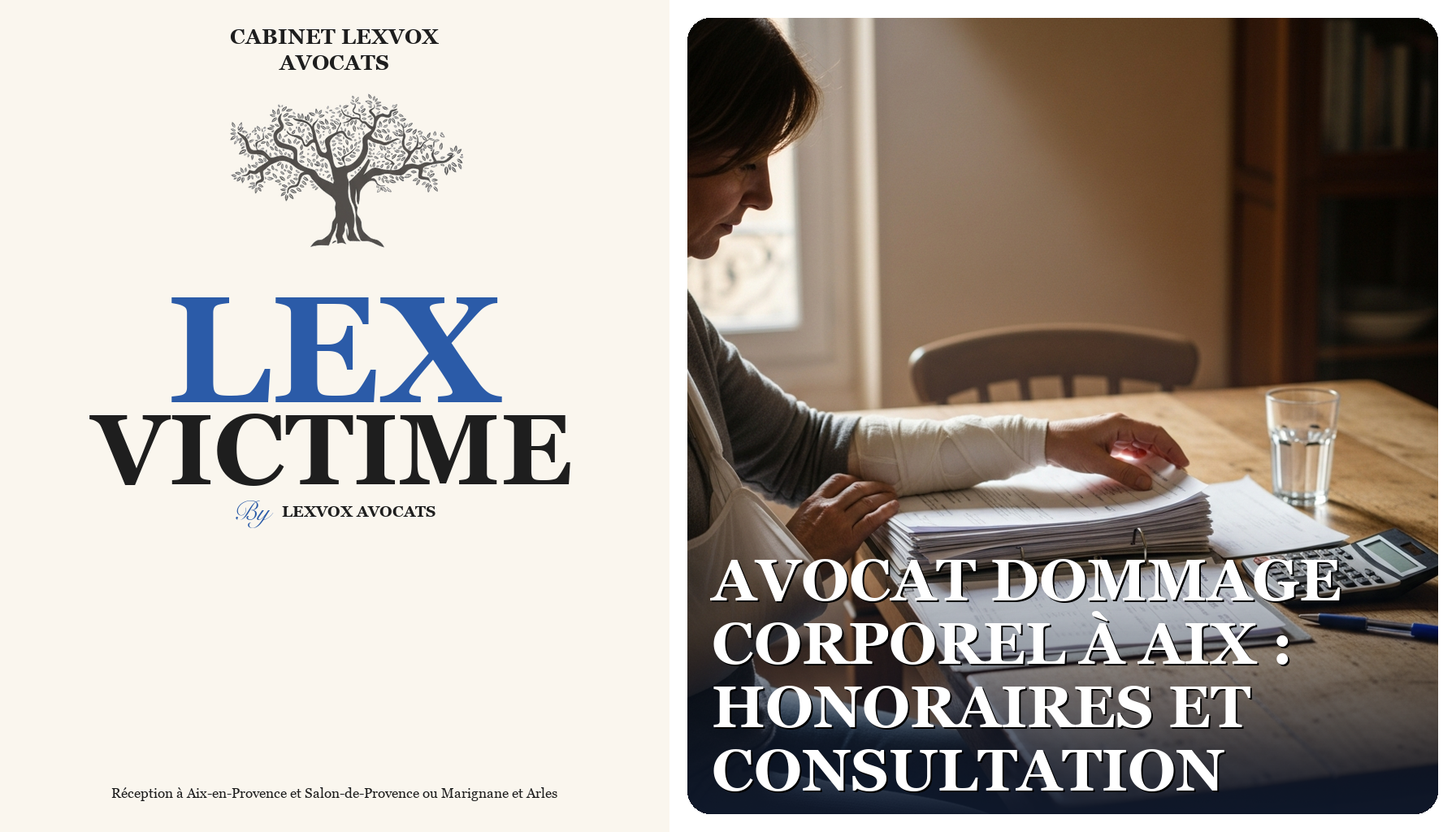 Avocat dommage corporel à Aix : honoraires et consultation