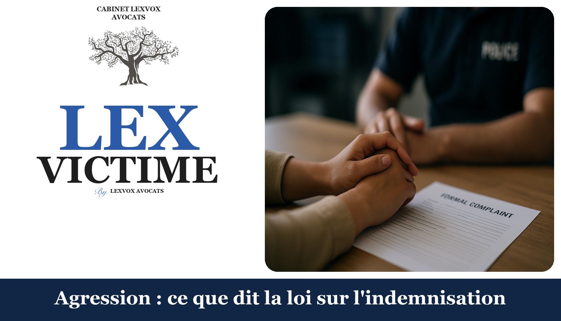 Agression : ce que dit la loi sur l'indemnisation