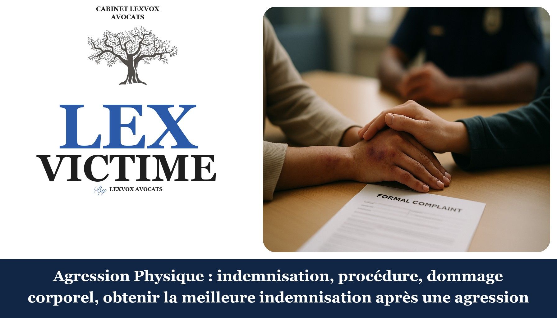 Agression Physique : indemnisation, procédure, dommage corporel, obtenir la meilleure indemnisation après une agression