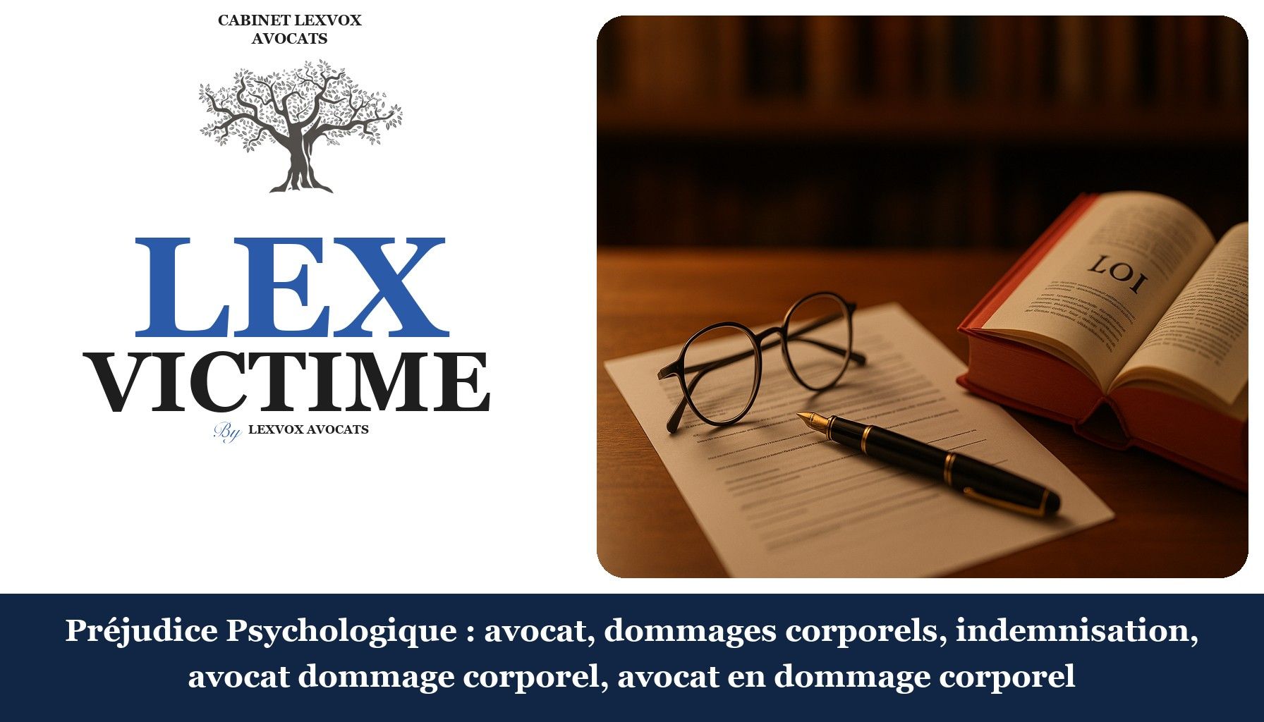 Préjudice Psychologique : avocat, dommages corporels, indemnisation, avocat dommage corporel, avocat en dommage corporel