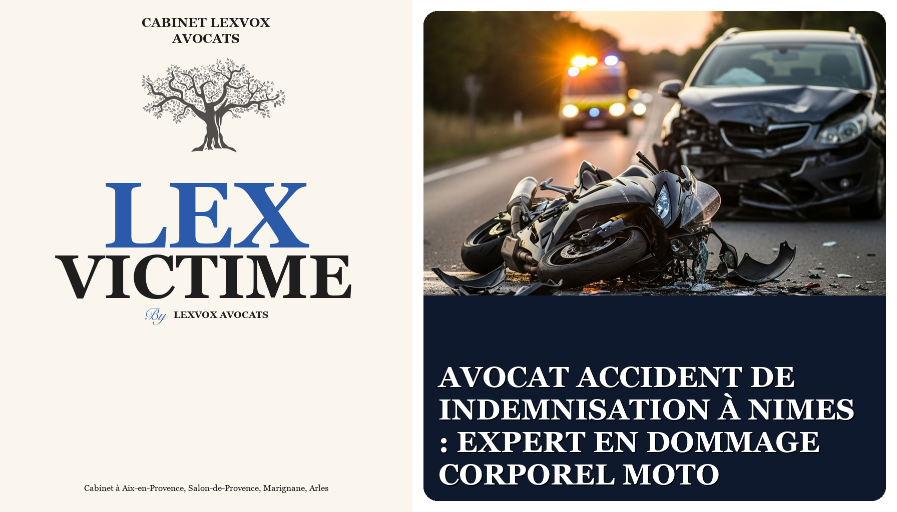 Avocat Accident de Indemnisation à Nimes : Expert en Dommage Corporel Moto