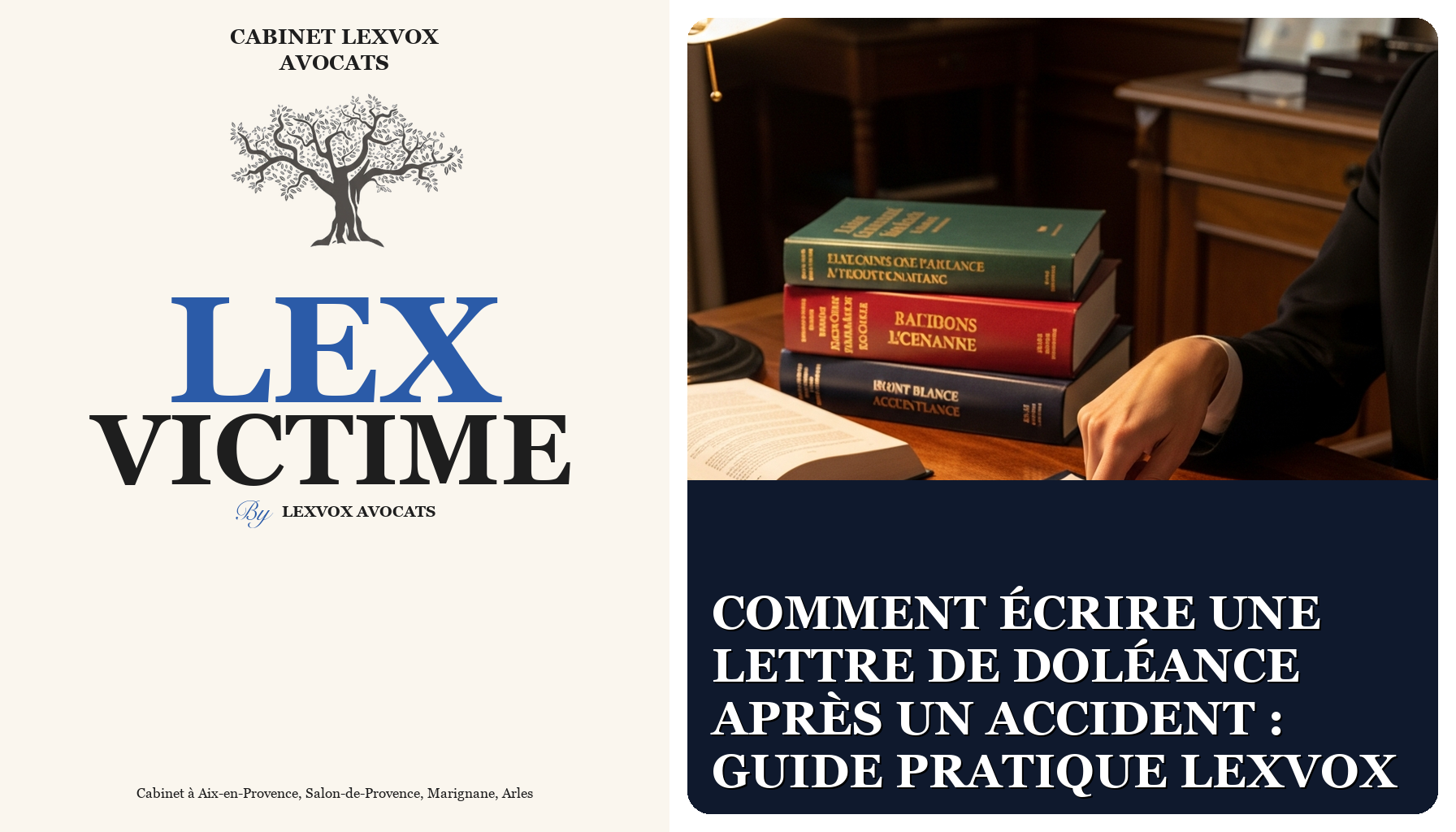 Comment écrire une lettre de doléance après un accident : guide pratique LEXVOX