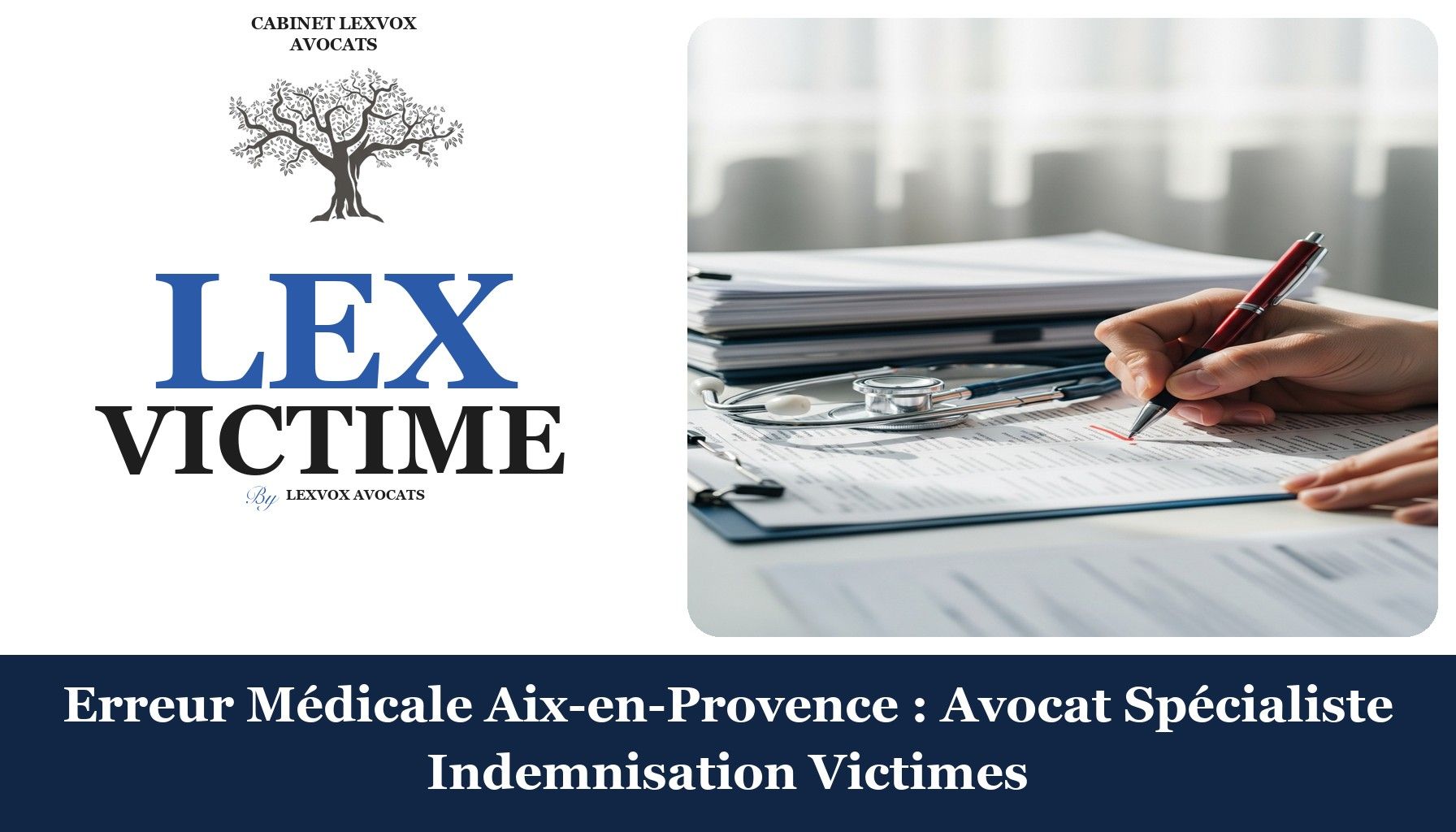 Erreur Médicale Aix-en-Provence : Avocat Spécialiste Indemnisation Victimes