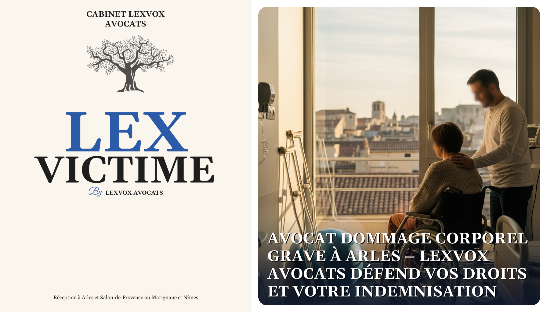Avocat dommage corporel grave à Arles – LEXVOX AVOCATS défend vos droits et votre indemnisation