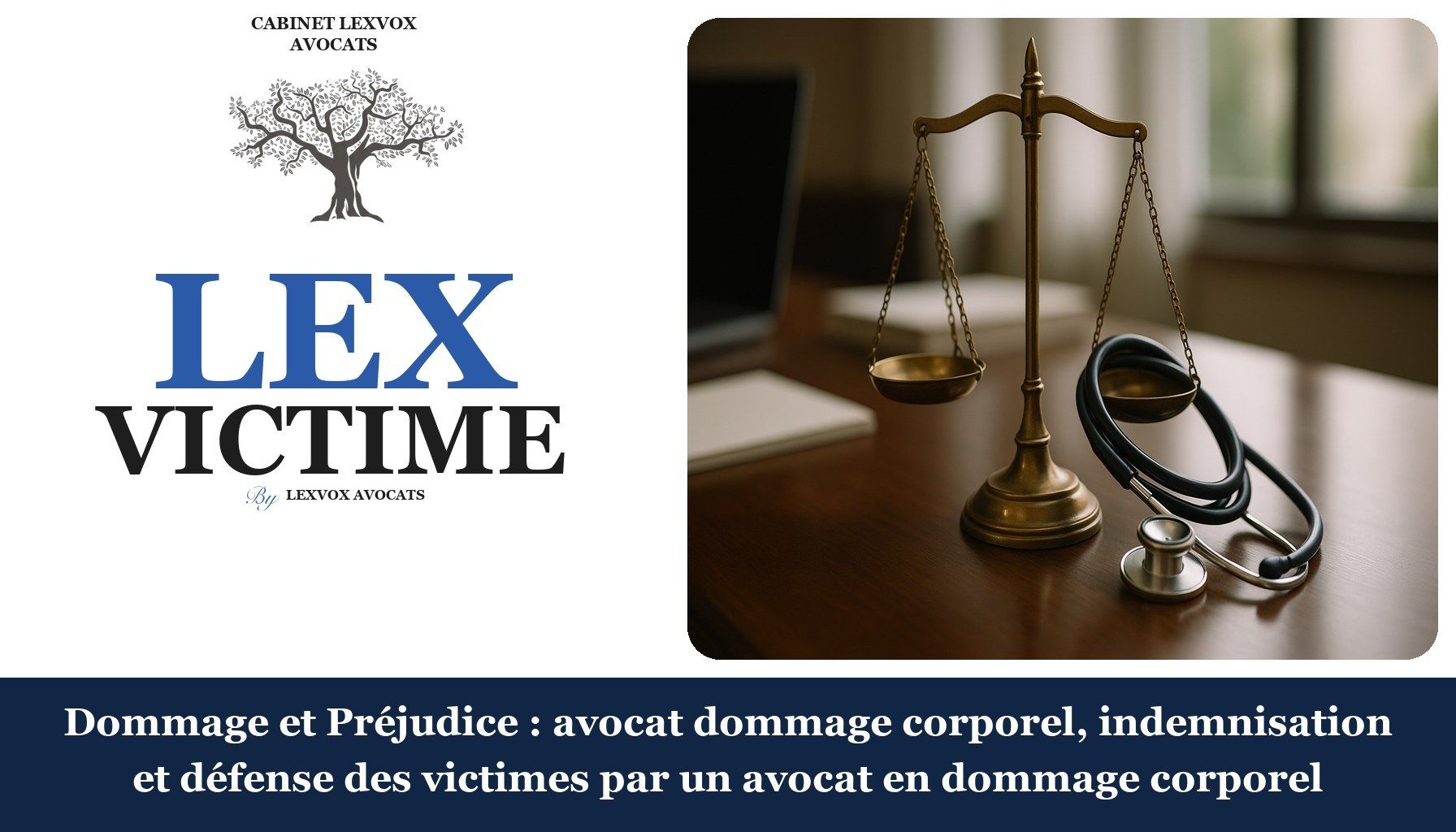 Dommage et Préjudice : avocat dommage corporel, indemnisation et défense des victimes par un avocat en dommage corporel